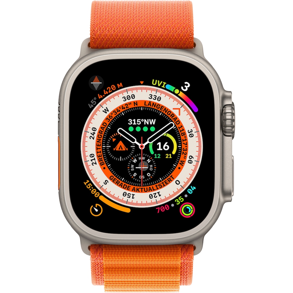 Apple Watch »Watch Ultra GPS + Cellular 49mm Alpine S«