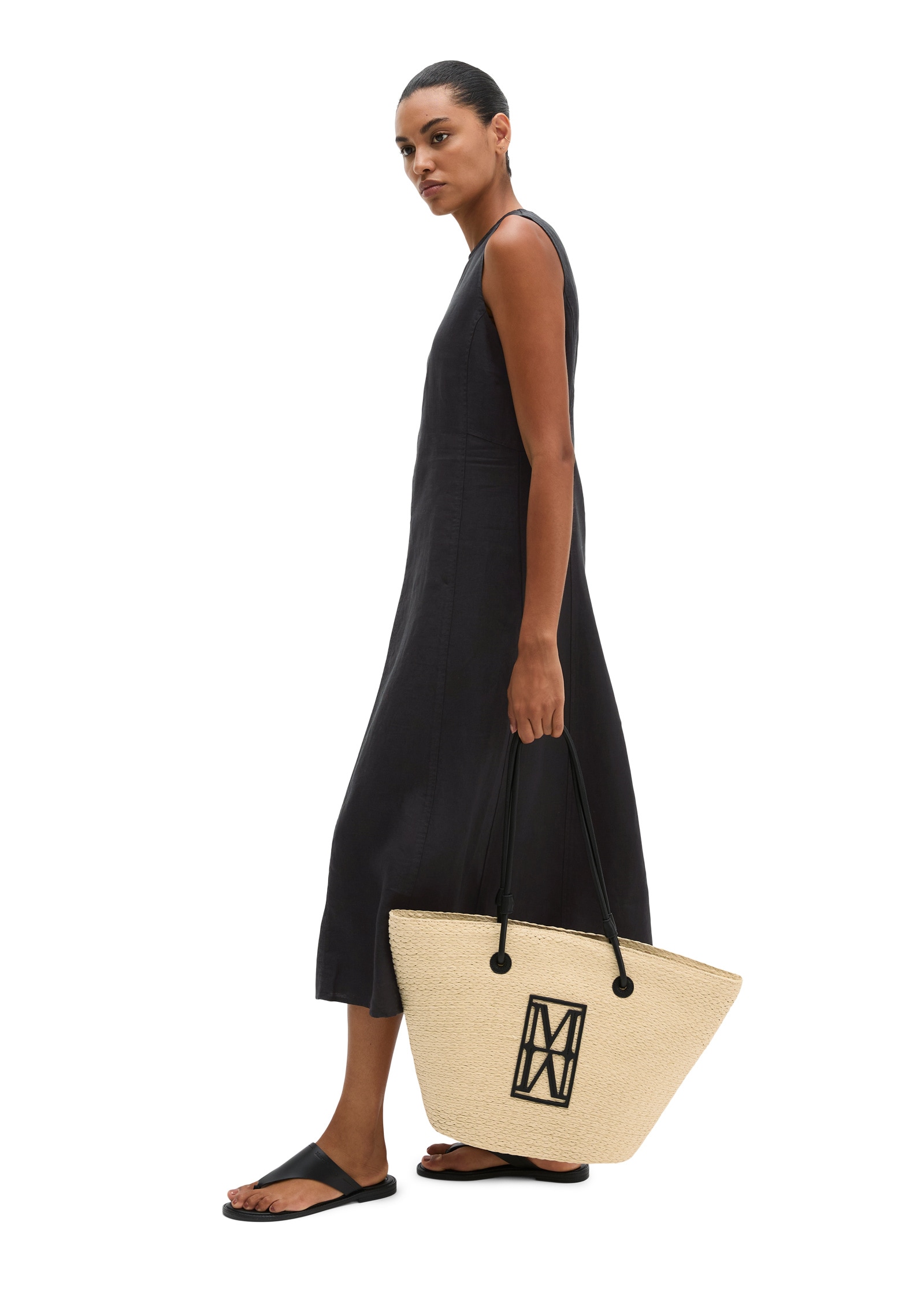 Marc O'Polo Shopper »mit edlen Echtleder-Details«