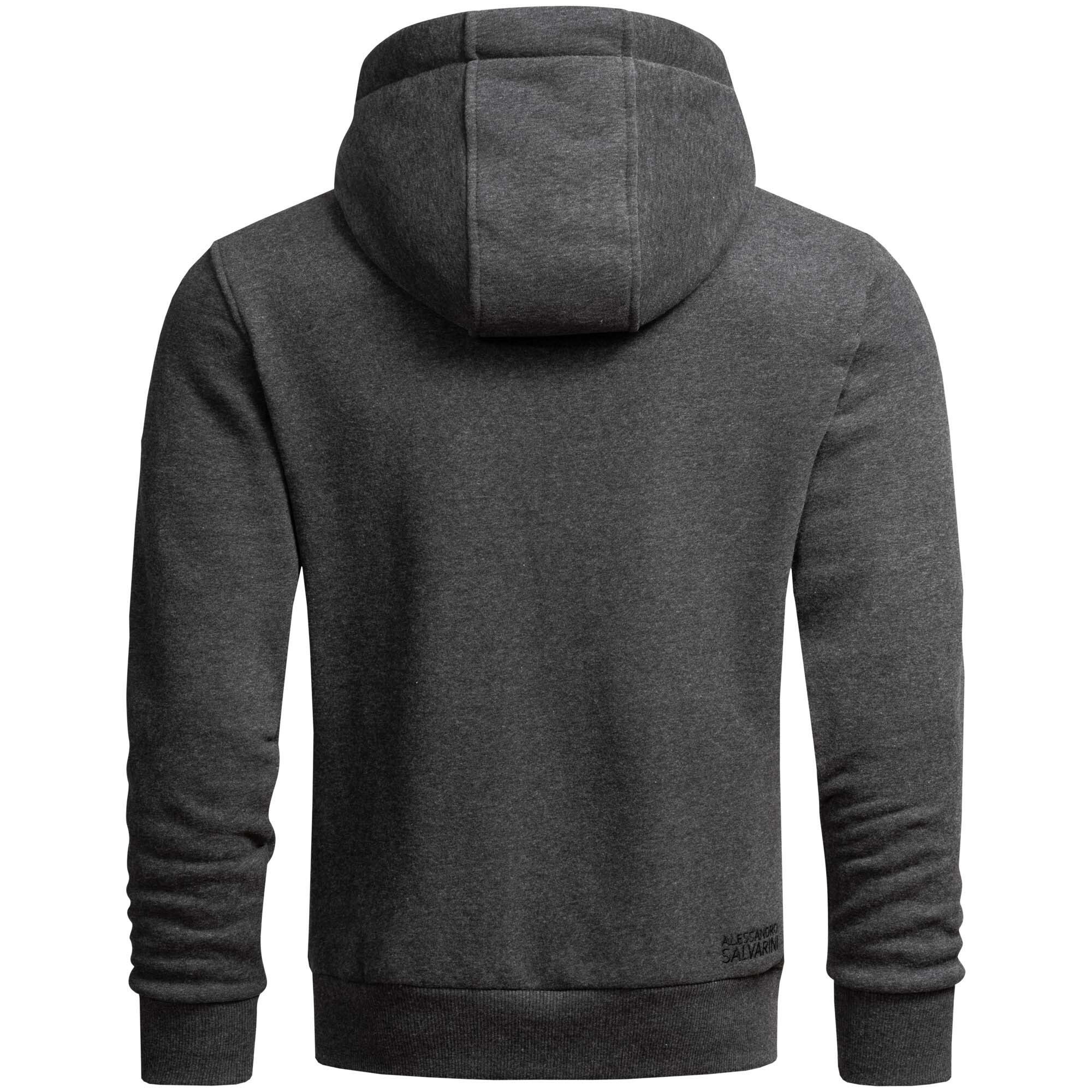 Alessandro Salvarini ASVinzent Men's Sweatshirt Dark Gray L 3