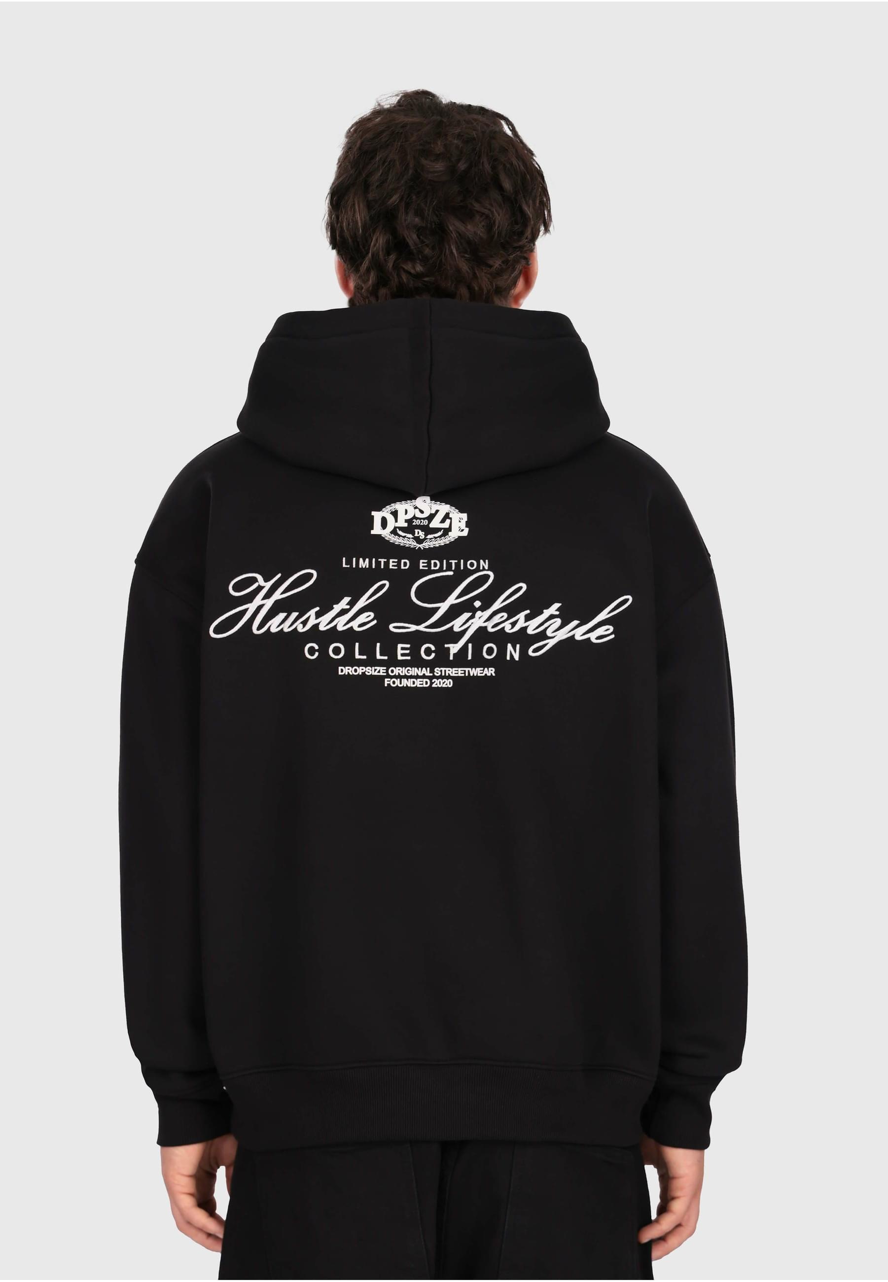 Dropsize Kapuzensweatshirt »Dropsize HEAVY OVERSIZE HUSTLE LIFESTYLE HOODIE« 1 Stk. tlg.