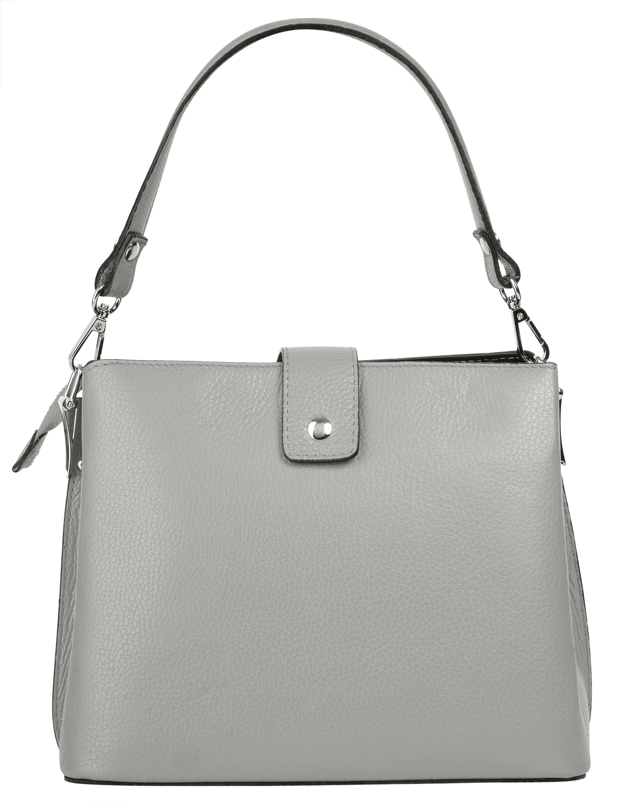 Cluty Henkeltasche, echt Leder, Made in Italy
