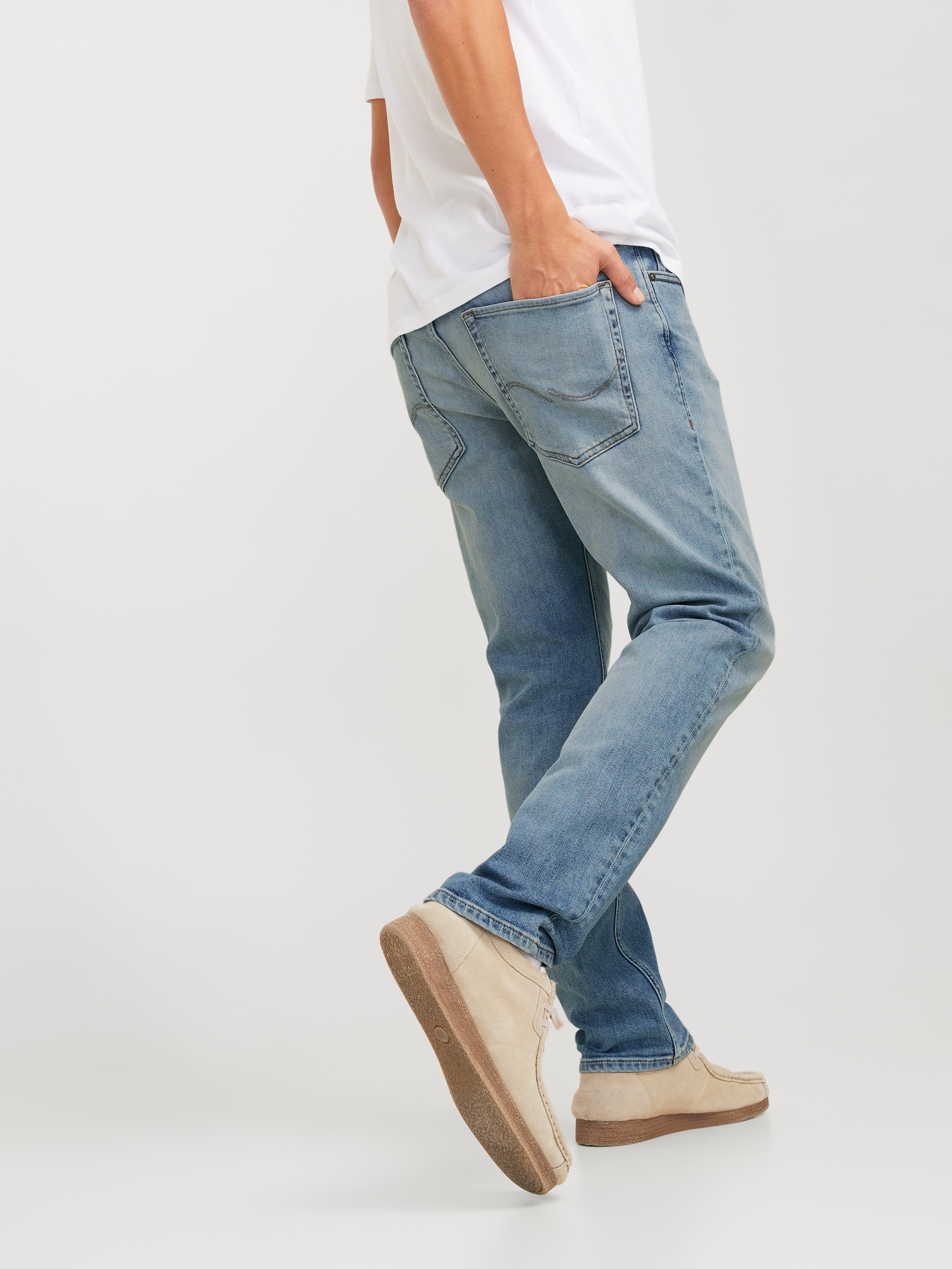 Jack & Jones Regular-fit-Jeans JJICLARK mit günstig online kaufen