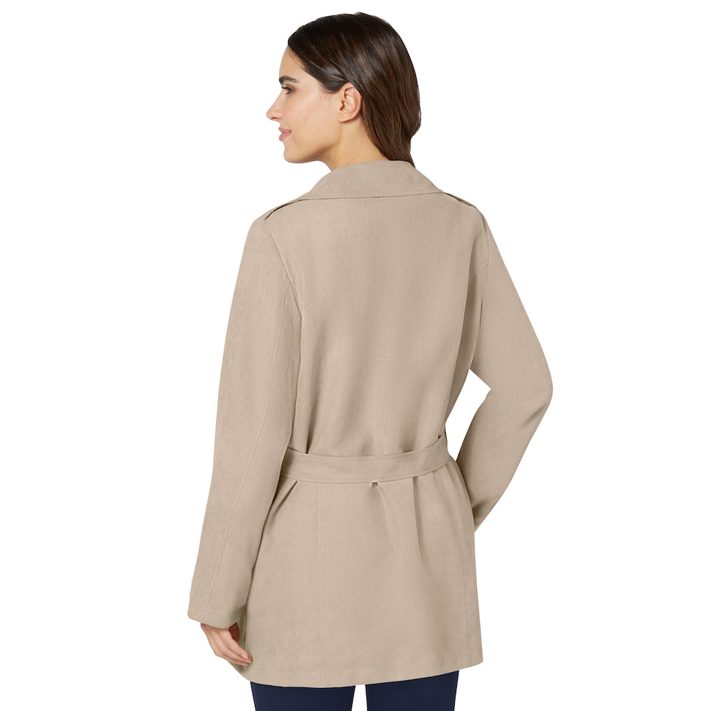 Classic Basics Langjacke, ohne Kapuze