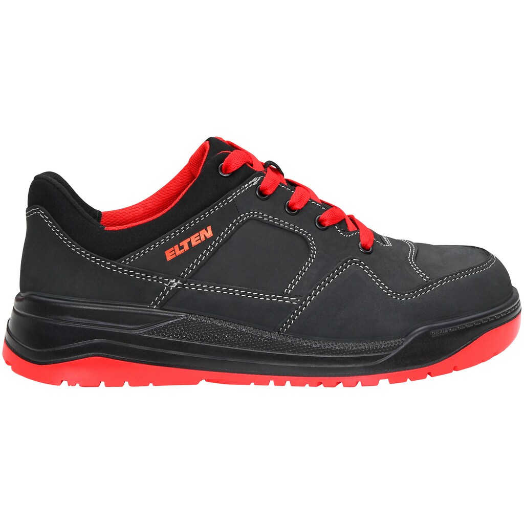 Elten Sicherheitsschuh »Maverick black red low«