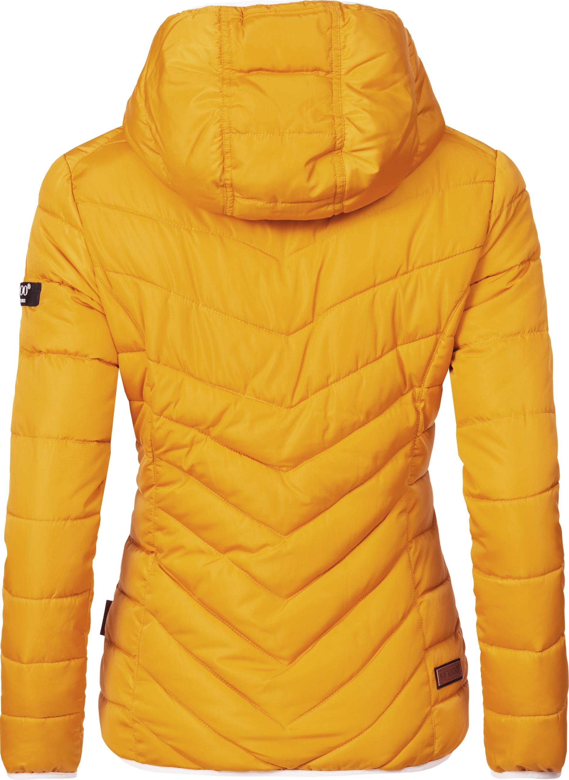 Navahoo Steppjacke »Elva«, mit Kapuze, stylische Damen Winterjacke mit Kapuze