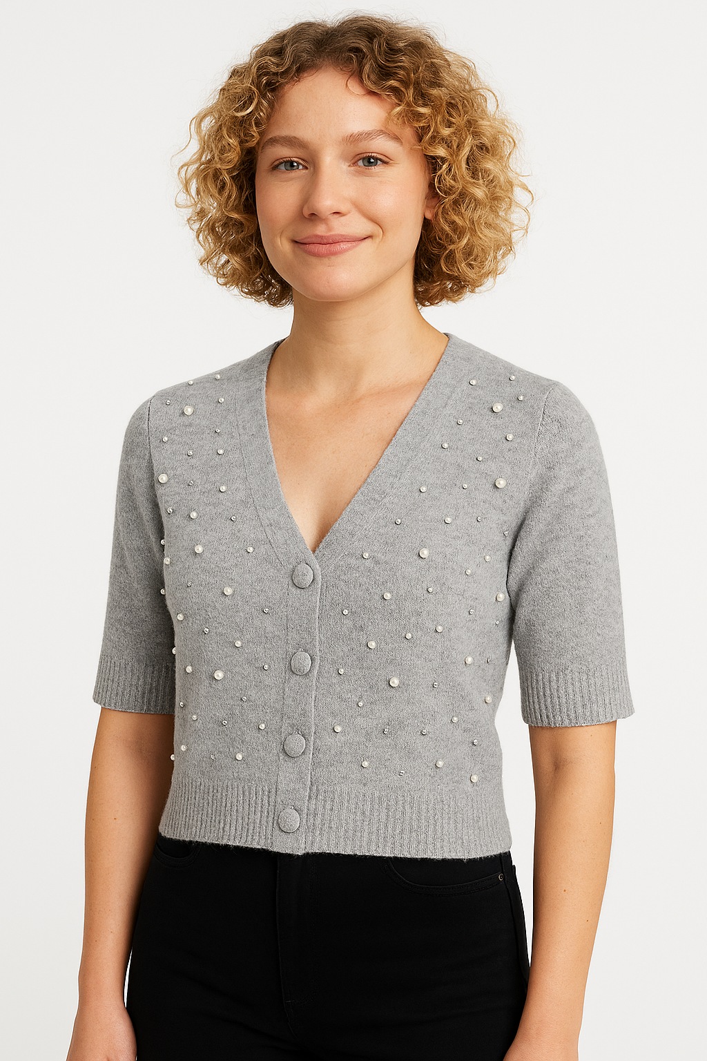 ONLY Strickjacke "ONLRENE LIFE SS BLING CARDIGAN CC KNT" günstig online kaufen