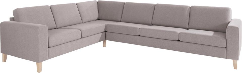 Thumbnail - ATLANTIC home collection Ecksofa "Terra L-Form", mit Wellenunterfederung, langer Schenkel links oder rechts montierbar