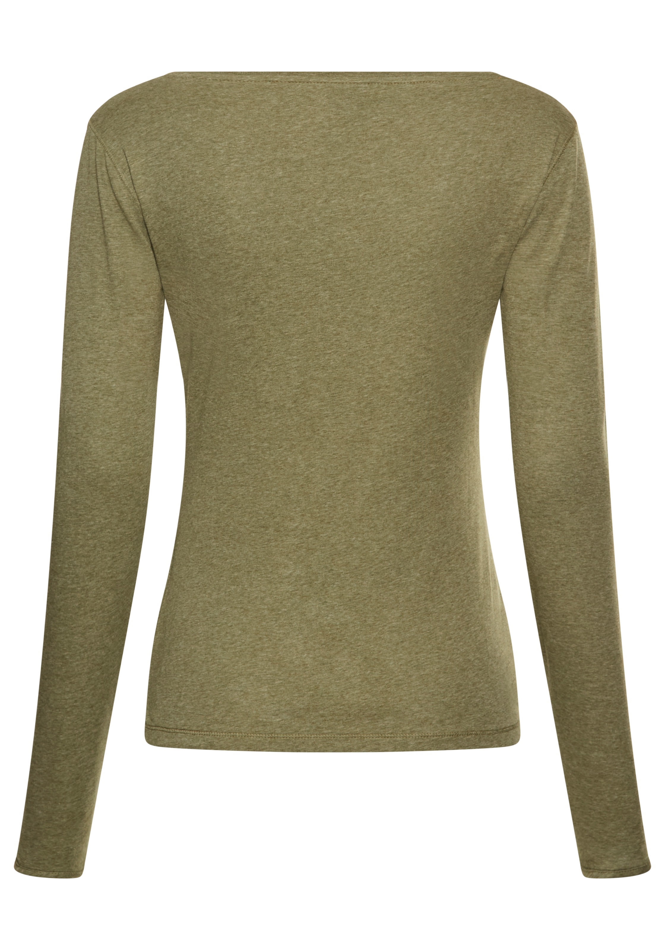 BOSS ORANGE Langarmshirt "Edeline Premium Damenmode" günstig online kaufen