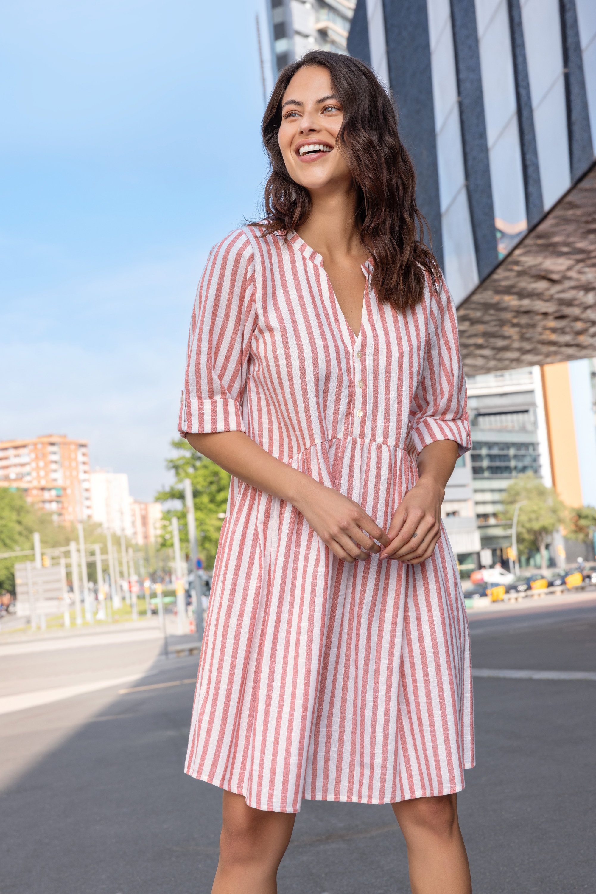 Blue Seven Sommerkleid »Blue Seven Kleid« 1 Stk. tlg.