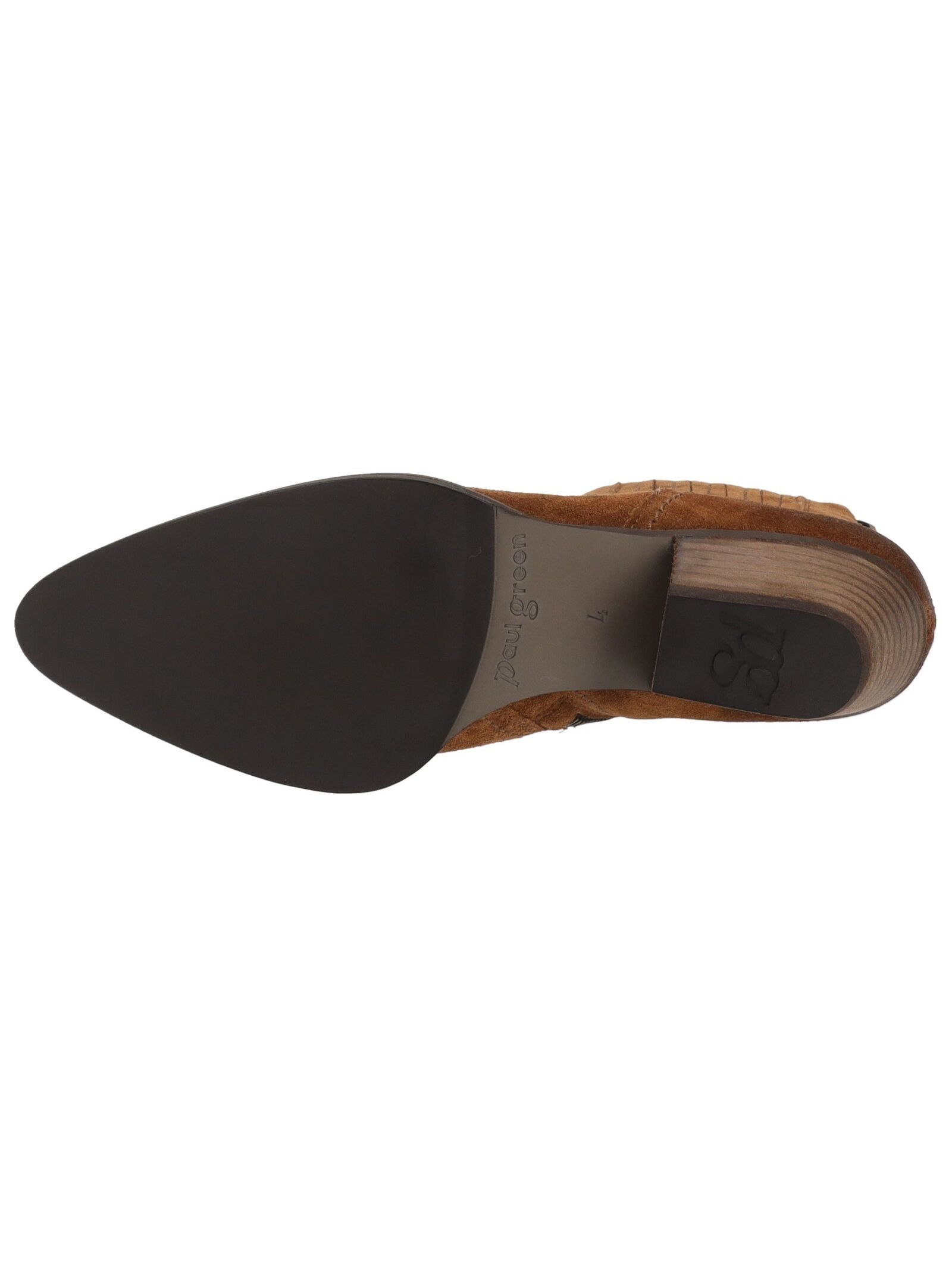 Paul Green Bikerboots »Paul Green Stiefelette Veloursleder«