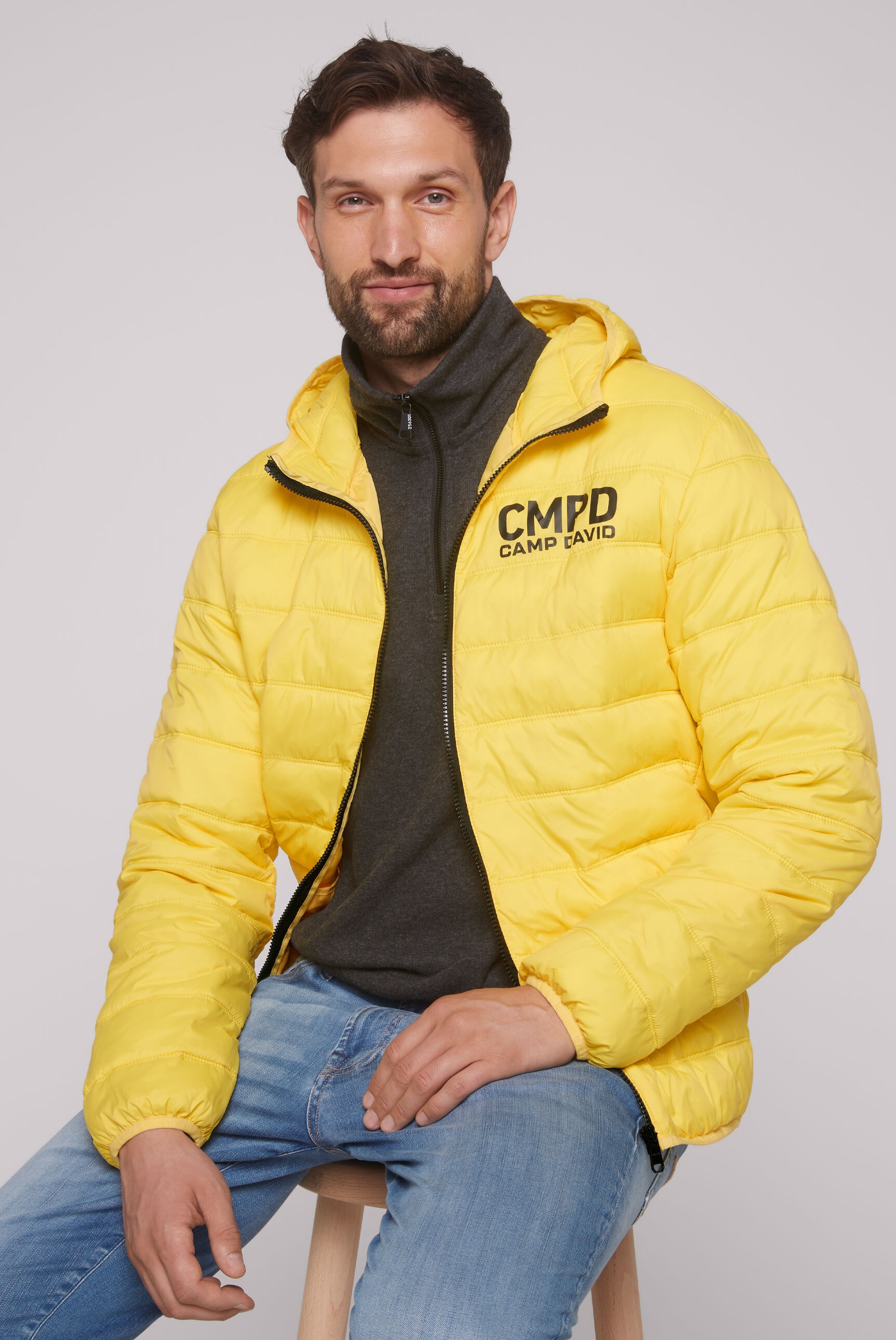 CAMP DAVID Outdoorjacke, mit Kapuze, mit Innentaschen günstig online kaufen