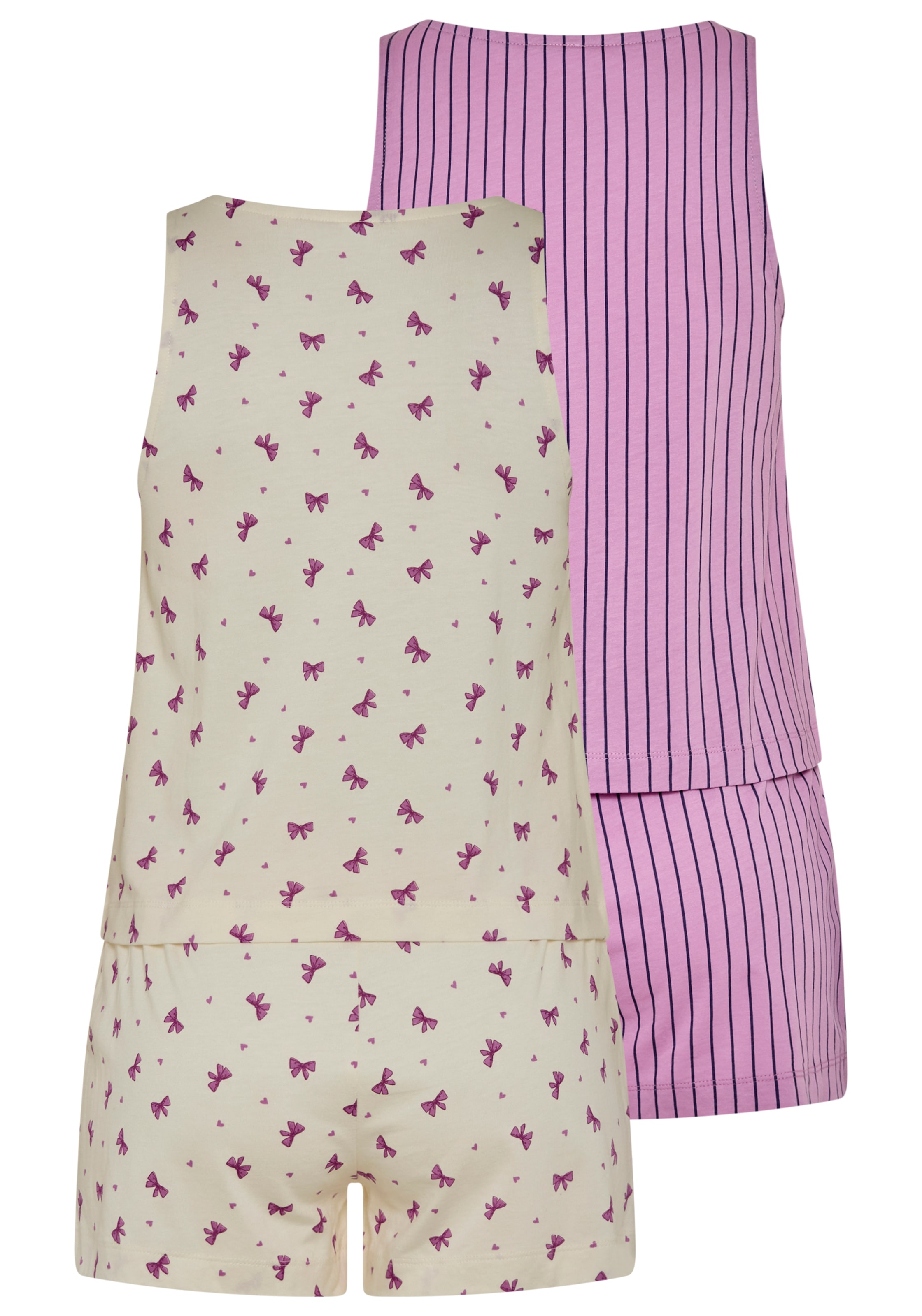 LSCN by LASCANA Shorty Packung, 4 im Doppelpack