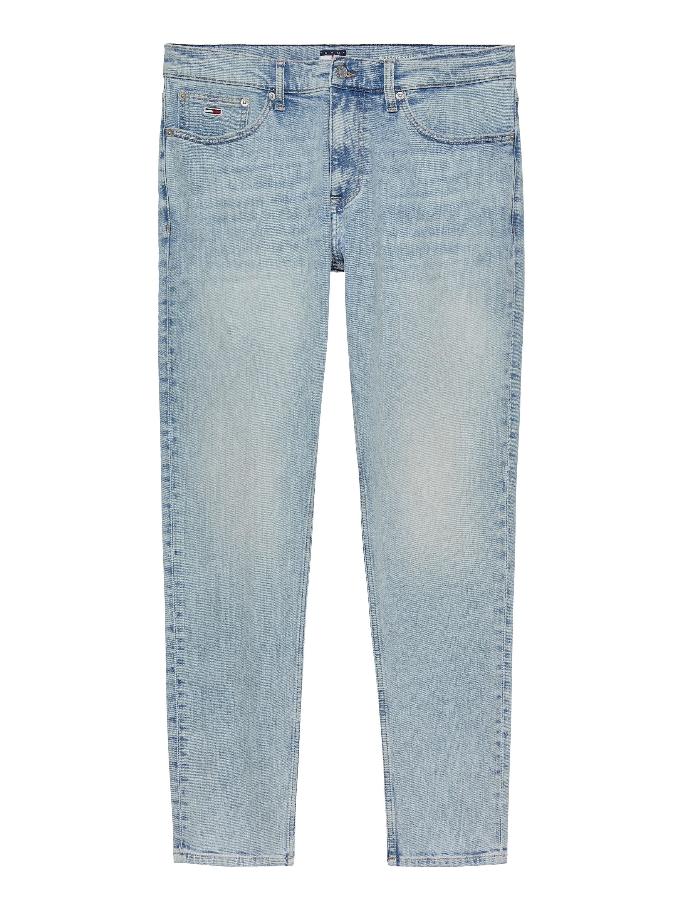 Tommy Jeans Slim-fit-Jeans »Austin Slim Tapered«, Mit Gürtelschlaufen