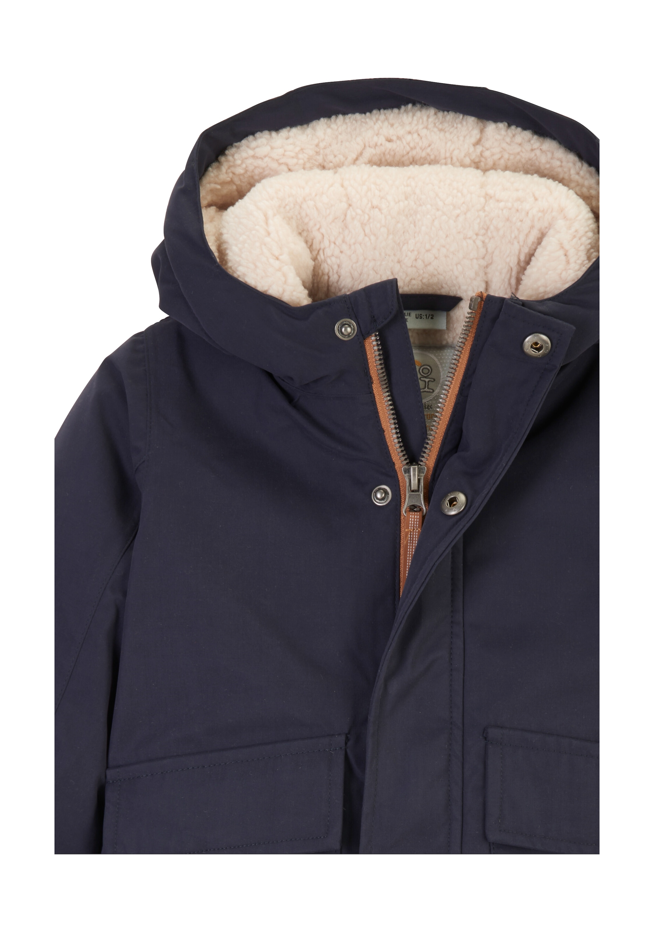 first instinct by killtec Parka »FIOW 7 MNS PRK«, Wasserdichter Kinderparka mit warmen Teddyfell