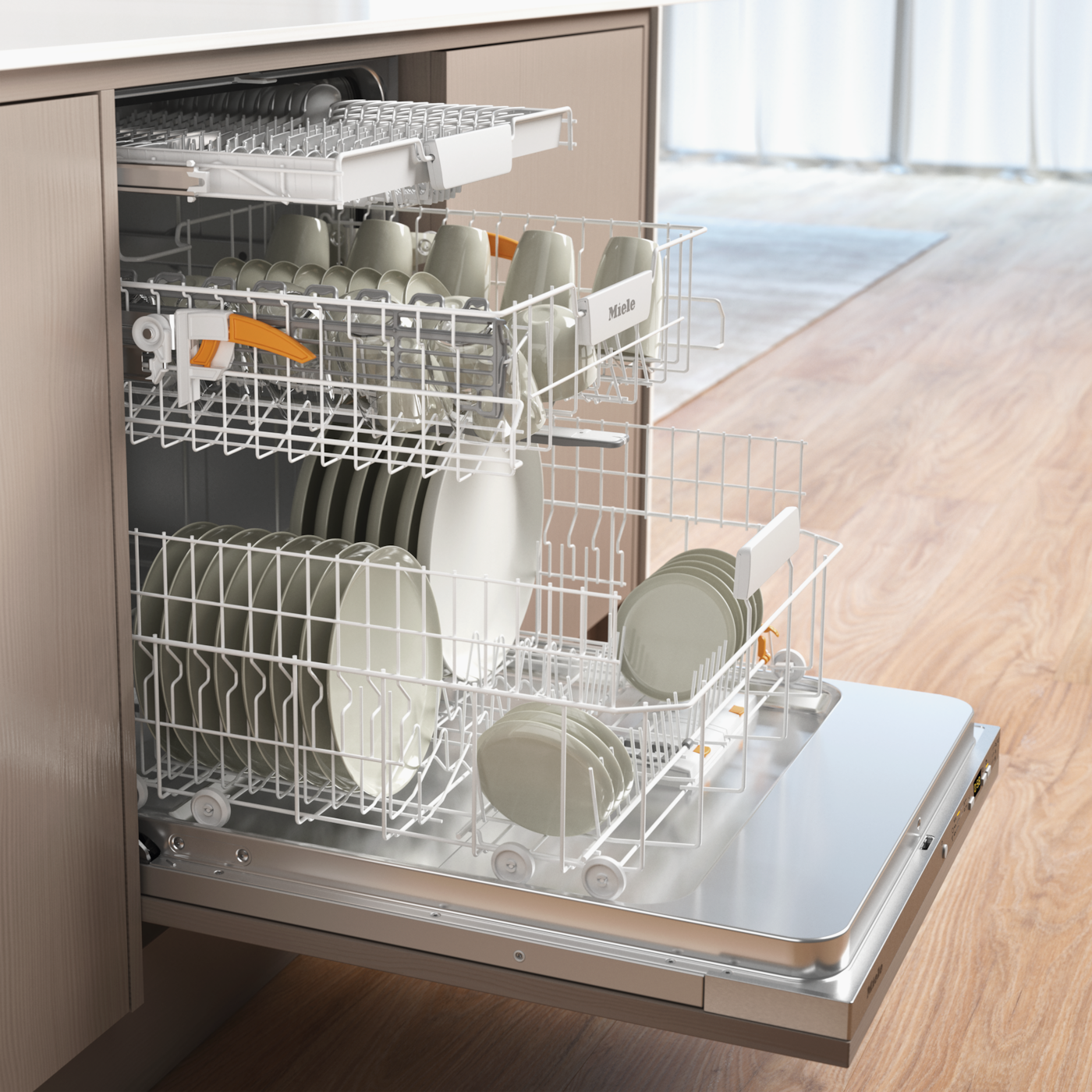 Miele vollintegrierbarer Geschirrspüler »G 5651 SCVi Active«, 14 Maßgedecke