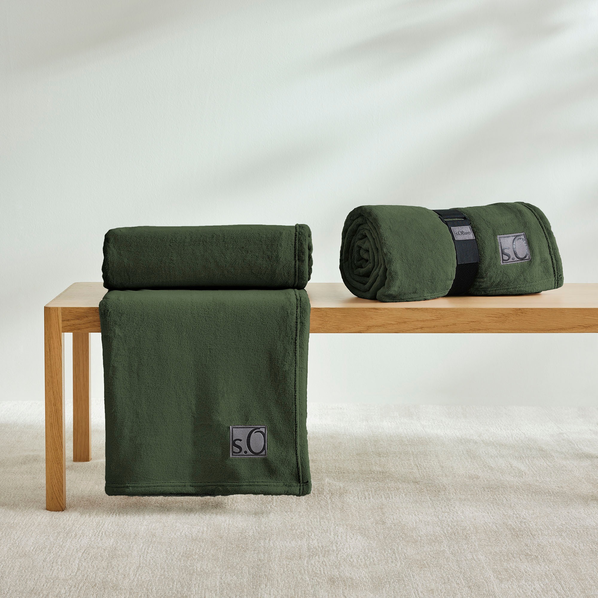 s.Oliver Wohndecke "s.Oliver Decke Kuschelsoft" 150 x 200 cm, in bunten Farben, weich, 330g/m²