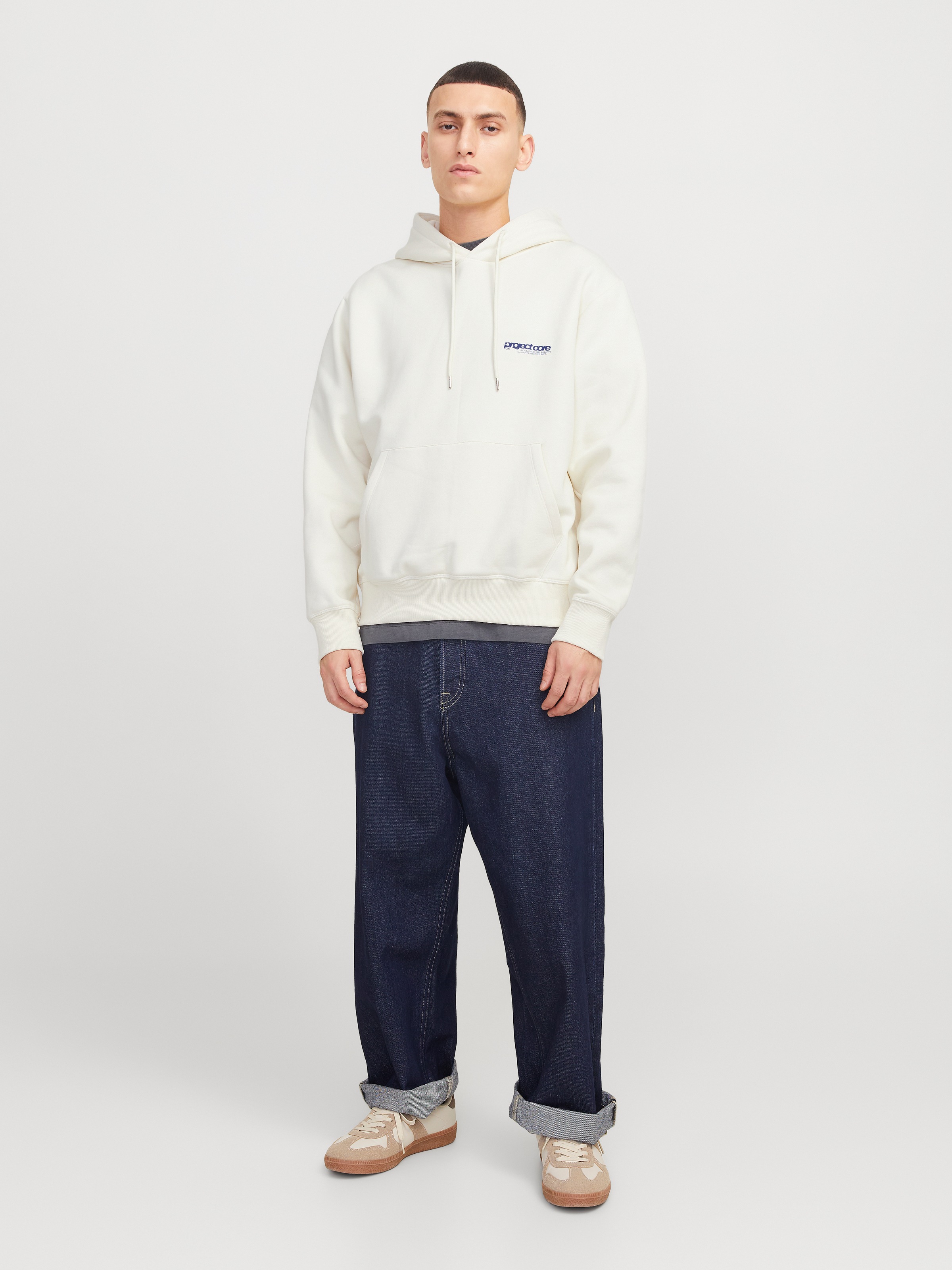 Jack & Jones Kapuzensweatshirt »JCOUNION PRINT SWEAT HOOD NOOS«