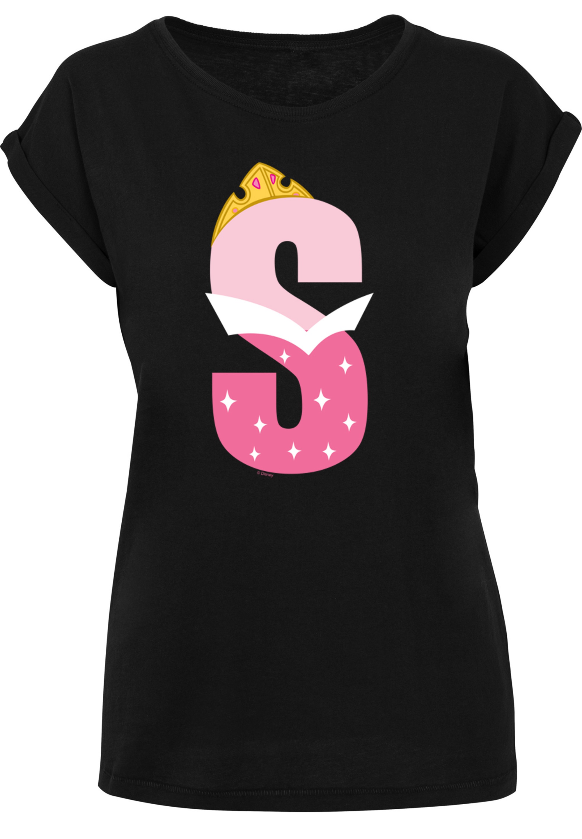 F4NT4STIC T-Shirt »Disney Alphabet S Is For Sleeping Beauty«, Print
