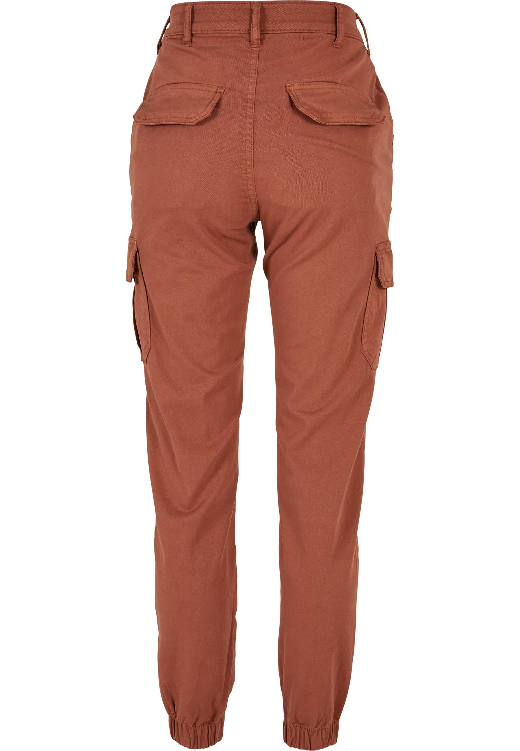 URBAN CLASSICS Cargohose »Urban Classics Damen Ladies High Waist Cargo Pants«, (1 tlg.)