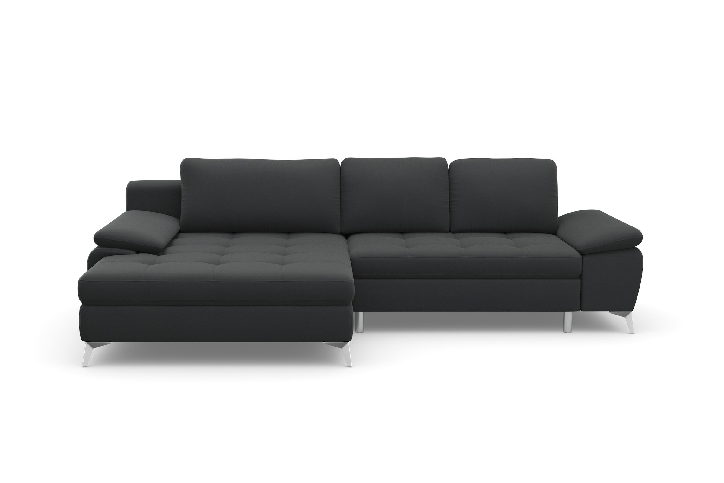 sit&more Ecksofa "Latigo L-Form", mit Mega-Recamiere, wahlweise mit Bettfun günstig online kaufen