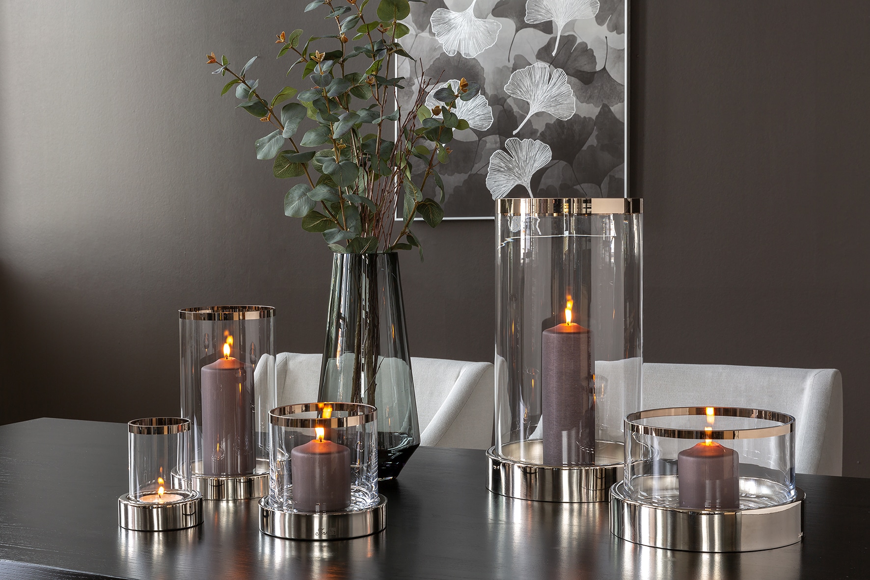 Fink Windlicht "EMPIRE, Kerzenhalter, Dekoglas, elegantes Design" in hochwe günstig online kaufen