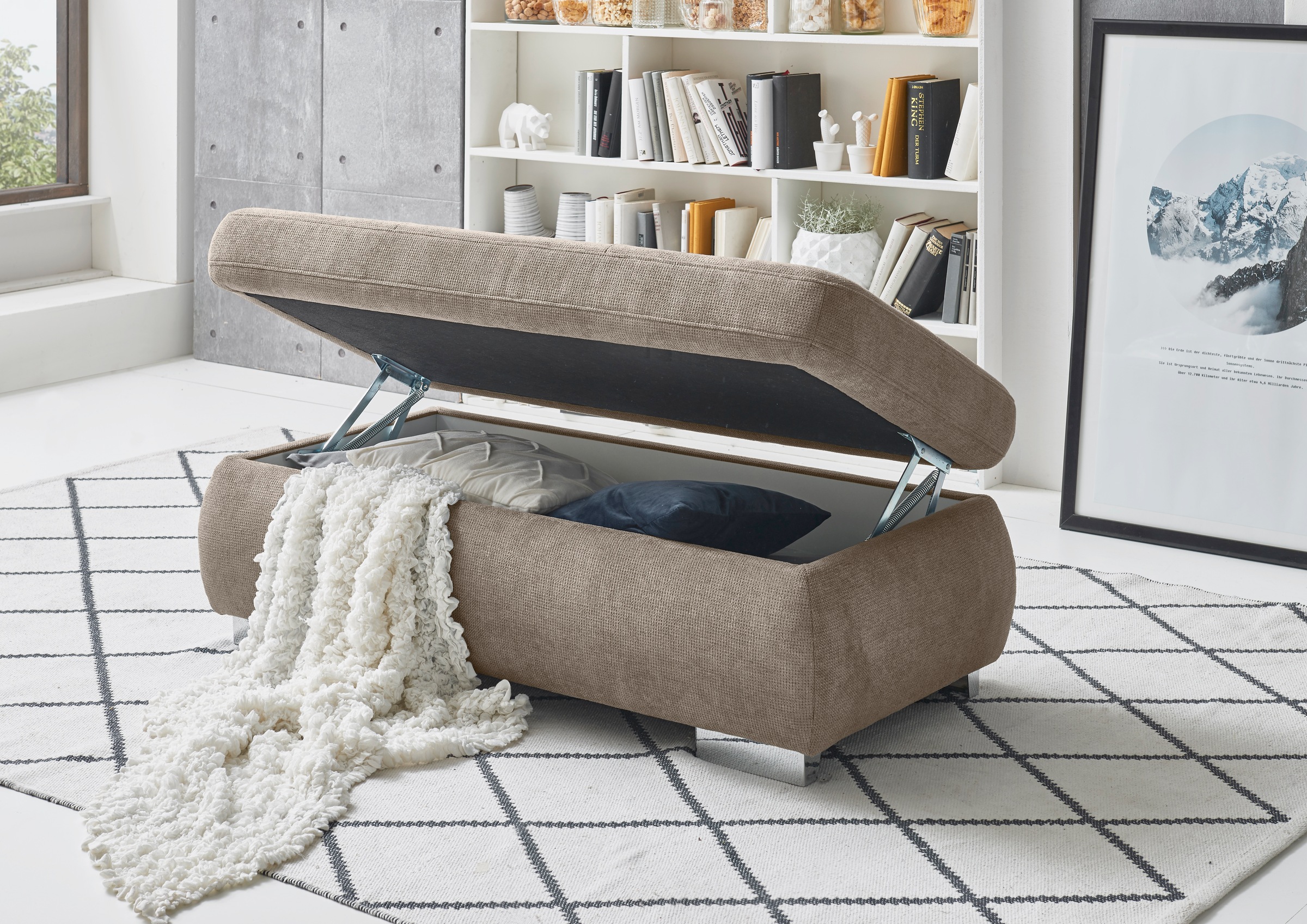 Die PlanBar Hocker »MP-IN16037« mit Stauraum