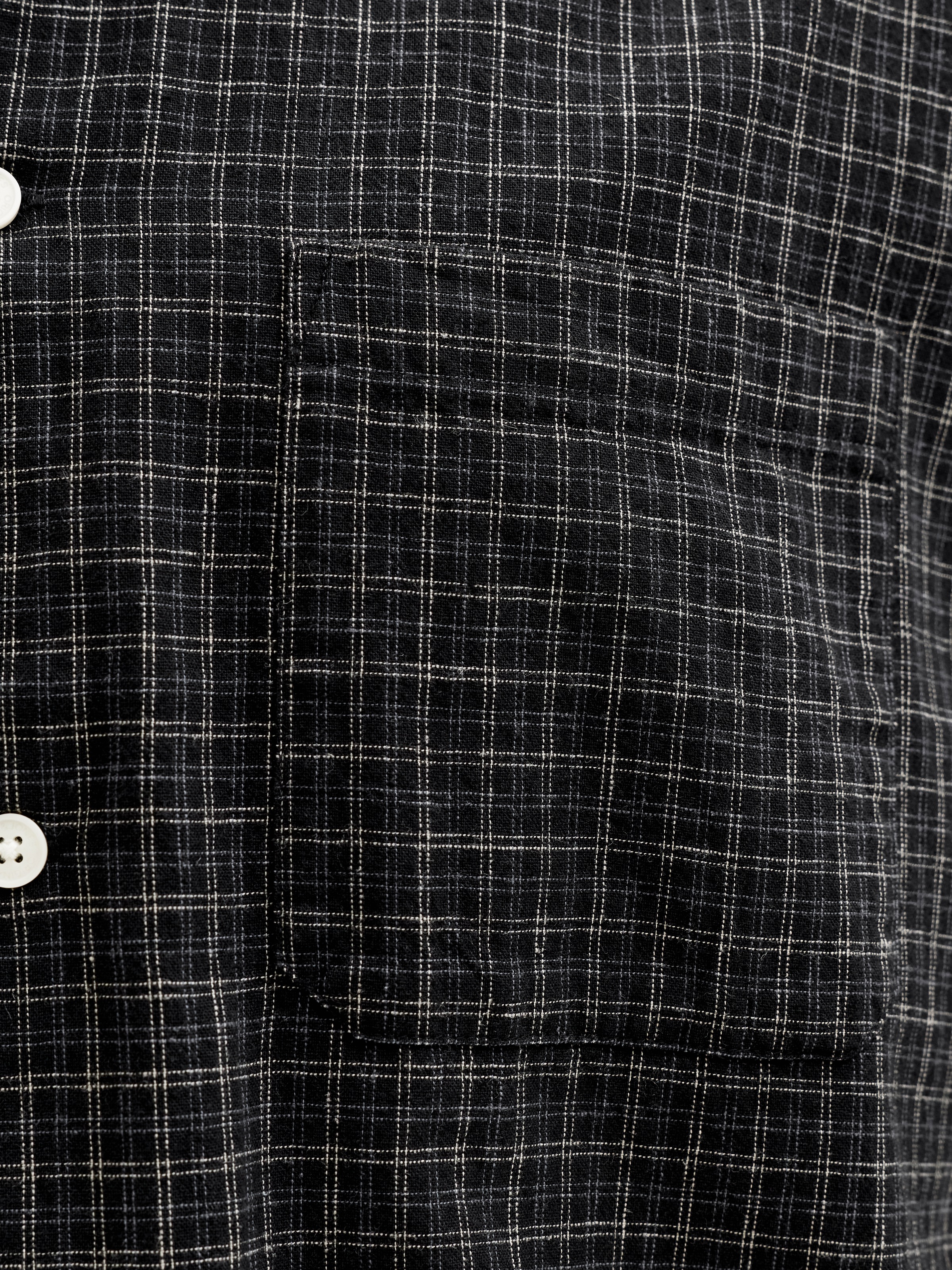 Jack & Jones Kurzarmhemd »JORRIVIERA LINEN BLEND SHIRT SS LN« Baumwollmischung, regular fit