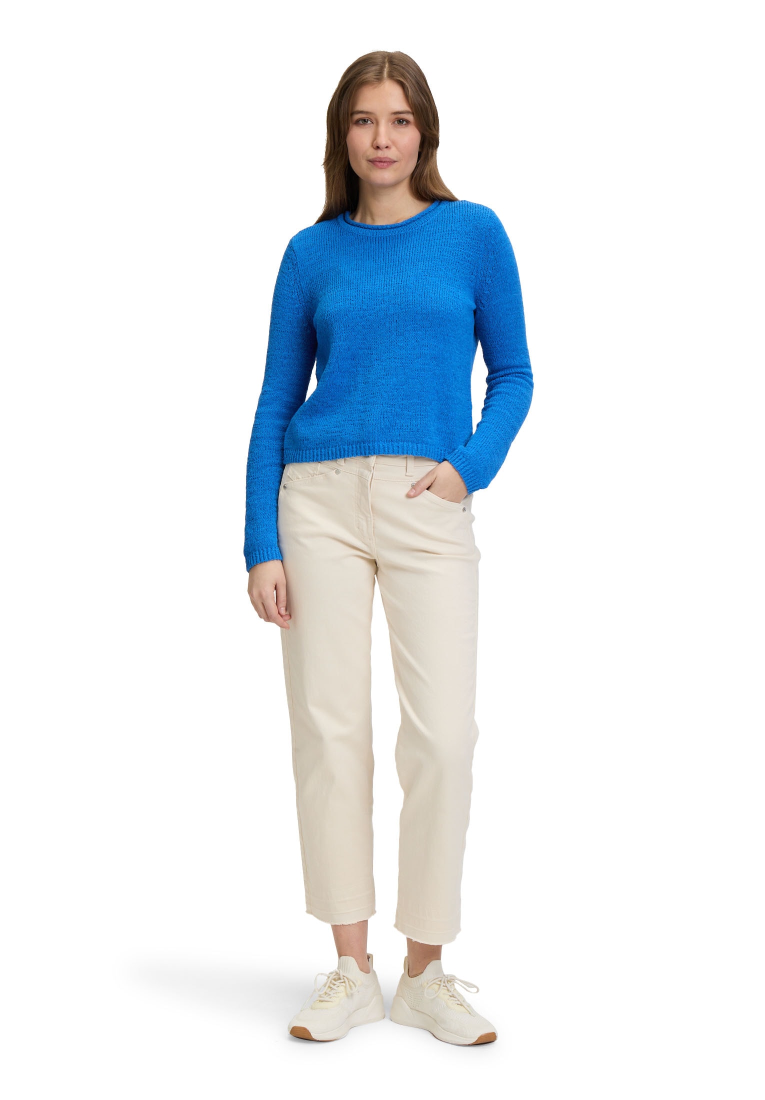 Betty Barclay Strickpullover »Betty Barclay Grobstrick-Pullover mit Effektgarn«, (1 tlg.), Effektgarn