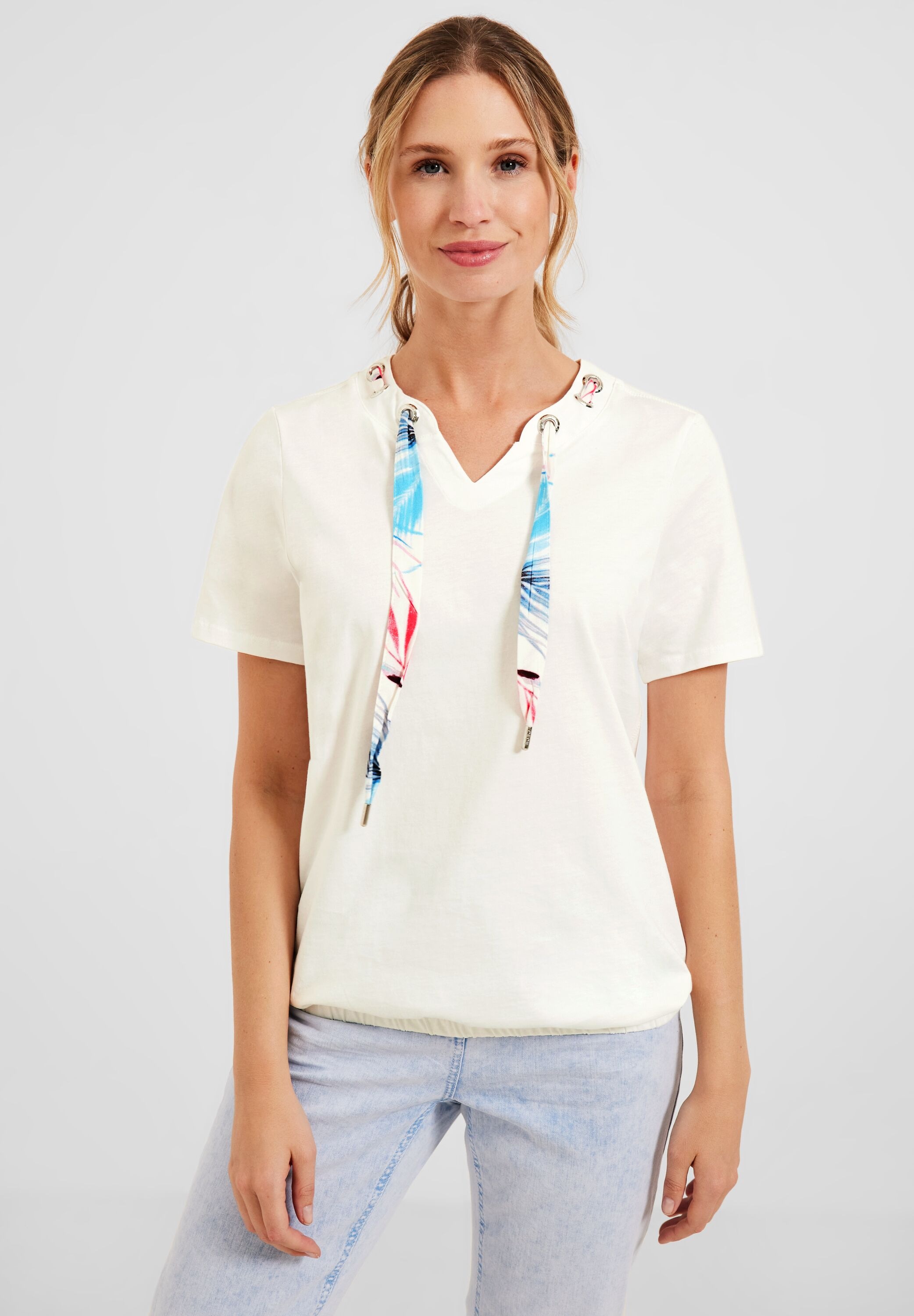 Cecil T-Shirt in Unifarbe