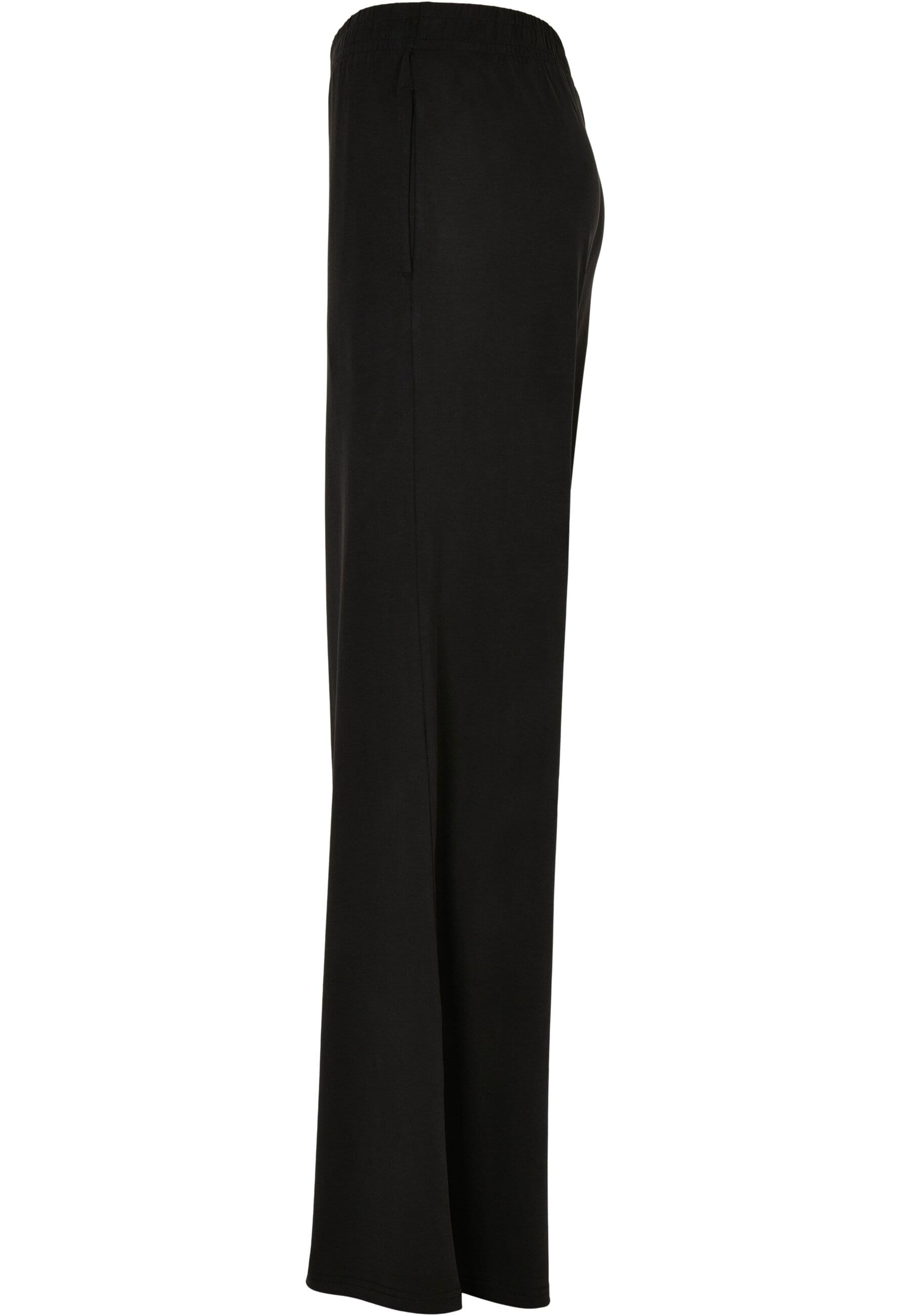 URBAN CLASSICS Stoffhose »Urban Classics Damen Ladies Modal Wide Leg Pants«, (1 tlg.)