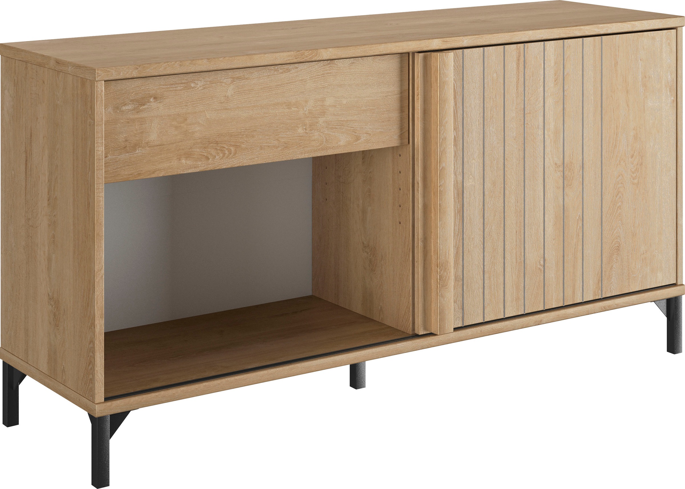 Gami Aktenschrank "Faro" 1 Stk. tlg. moderner Industrial Look günstig online kaufen