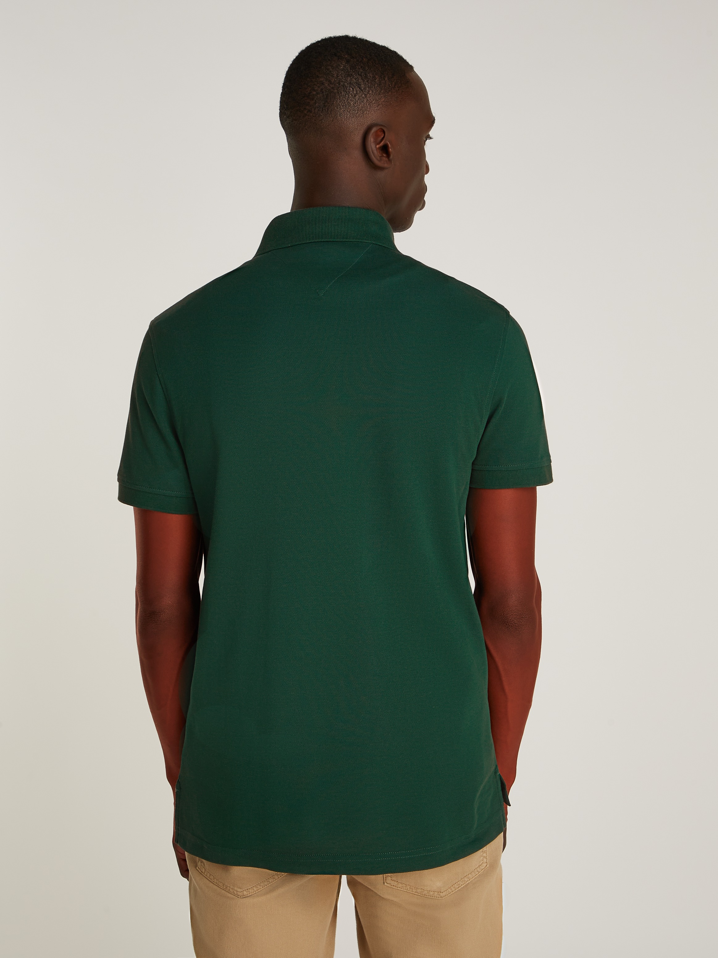 Tommy Hilfiger Poloshirt "1985 SLIM POLO mit Piqué-Struktur und Stickerei", günstig online kaufen