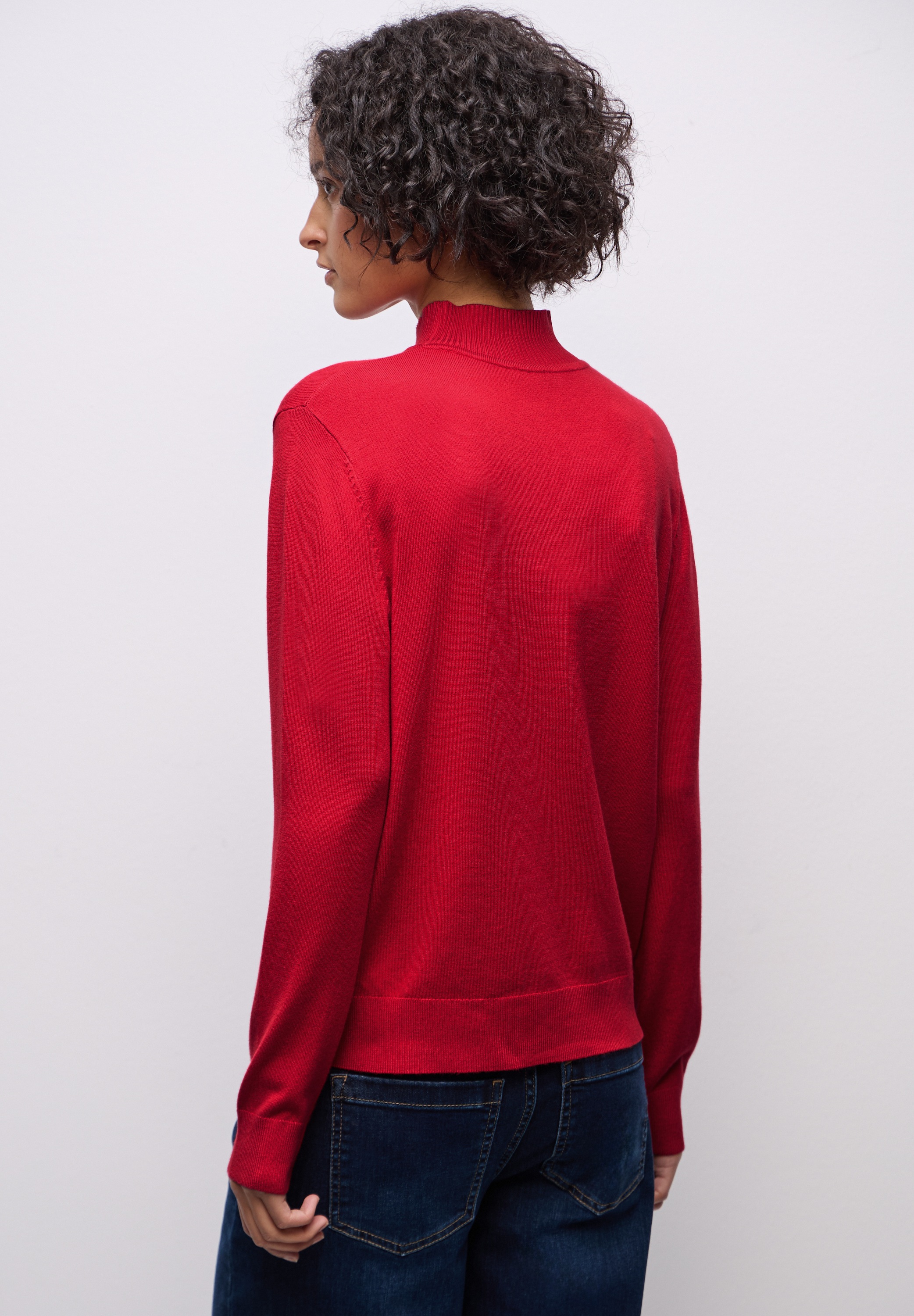 STREET ONE Rollkragenpullover Feinstrick