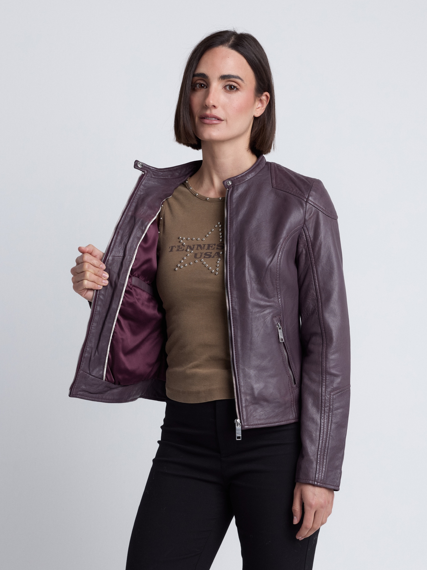 Maze Lederjacke »42024108«