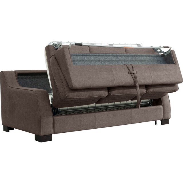 Nias Italia Schlafsofa »Viareggio«, inkl. Matratze und klappbaren  Metallgestell, Liegefläche 140/207 cm | BAUR