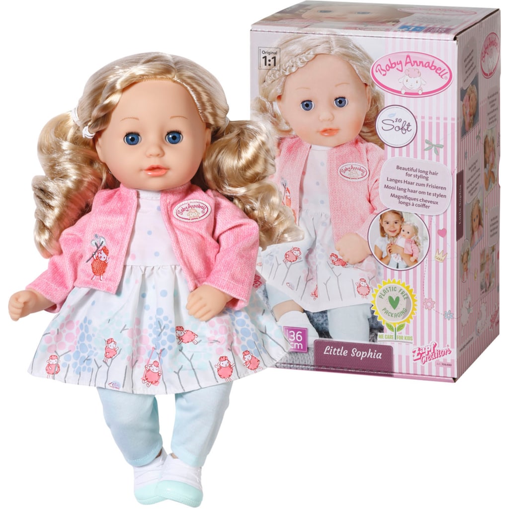 Baby Annabell Stehpuppe »Little Sophia, 36 cm«