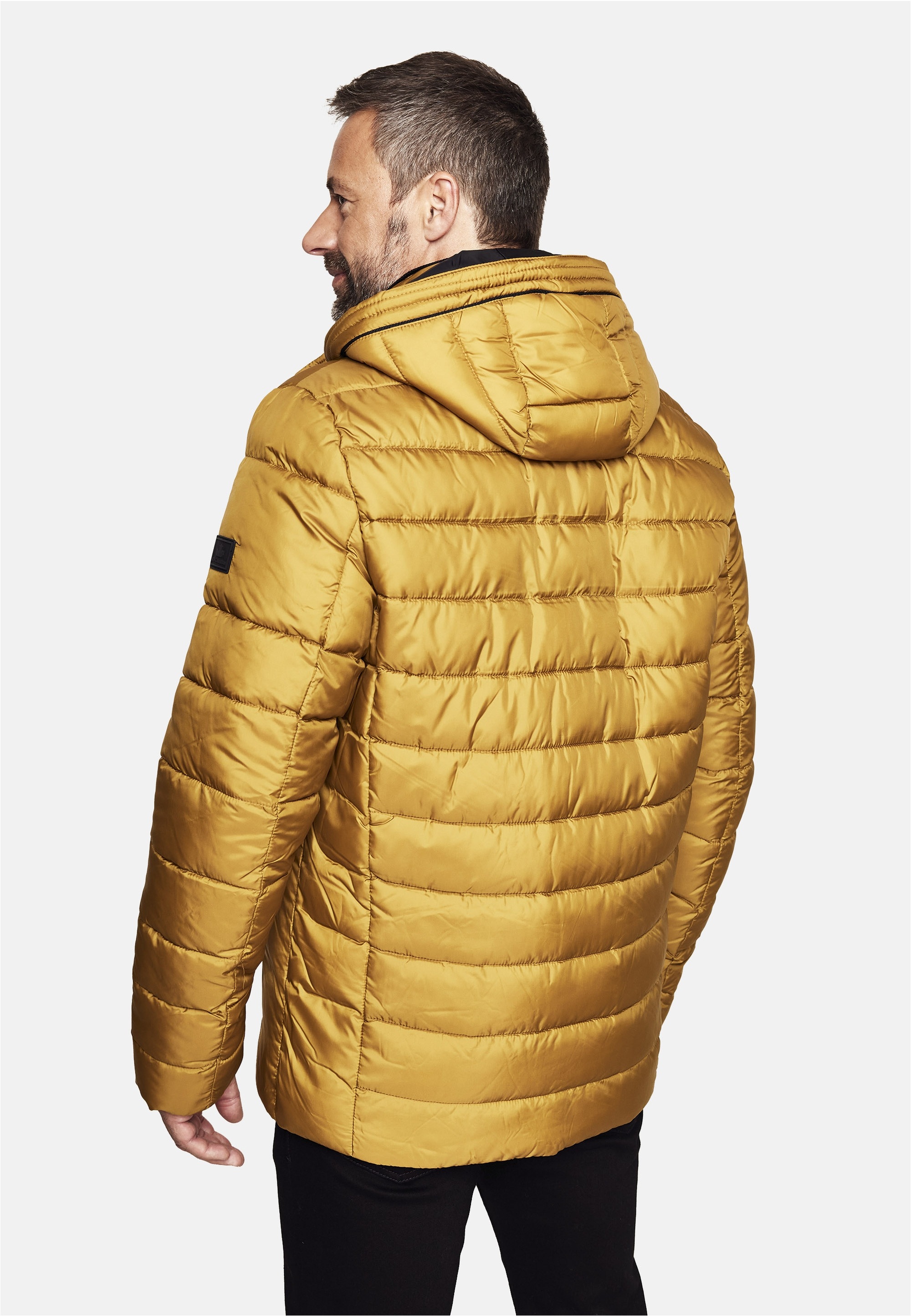 New Canadian Steppjacke, mit Fleece-Einsatz am Innenkragen