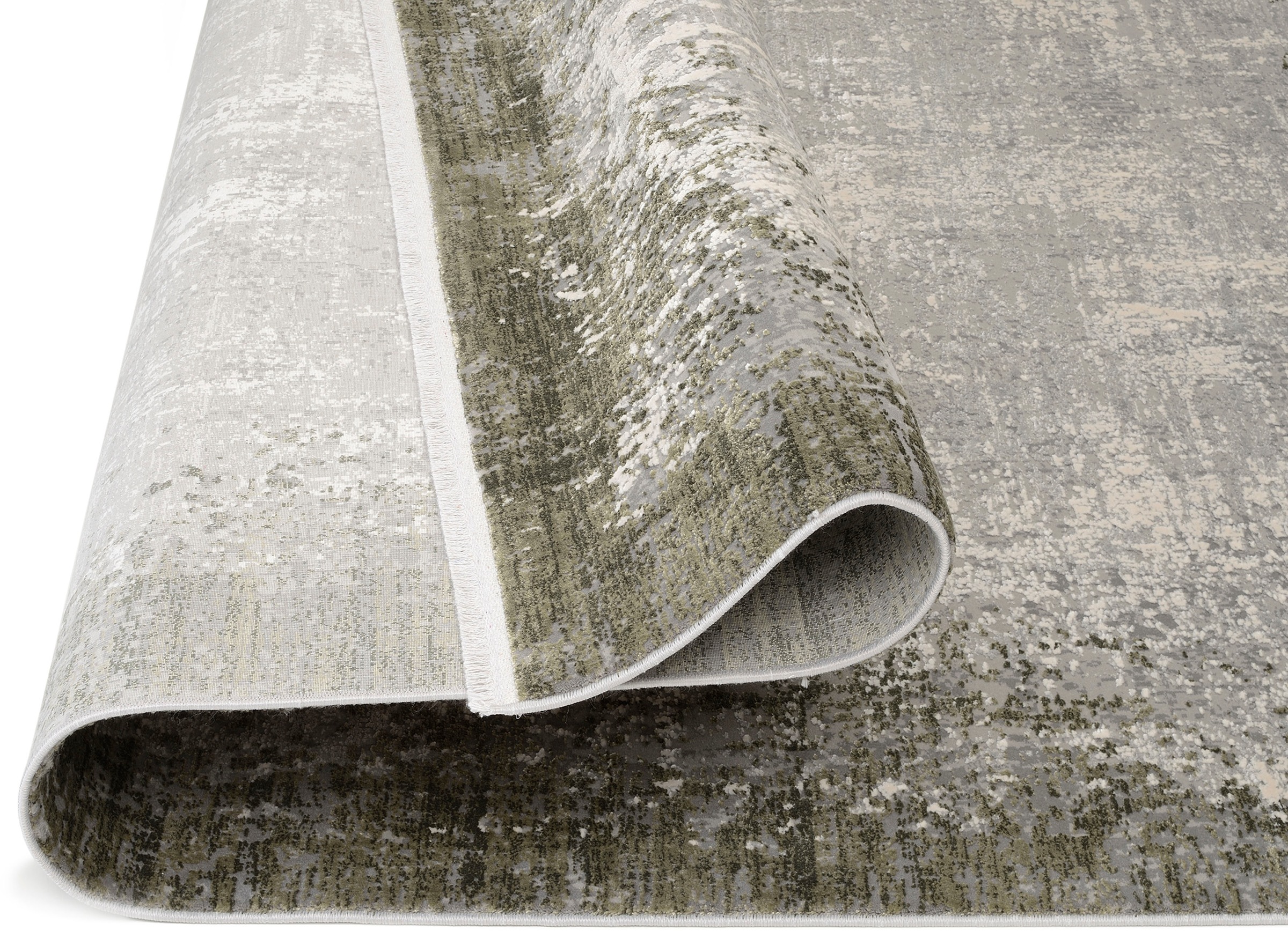 WK WOHNEN Teppich »BORDER«, rechteckig, mit 3 D BAUR auf samtweiche Viskoseanteil, hochwertiger Oberfläche Rechnung | Effekt
