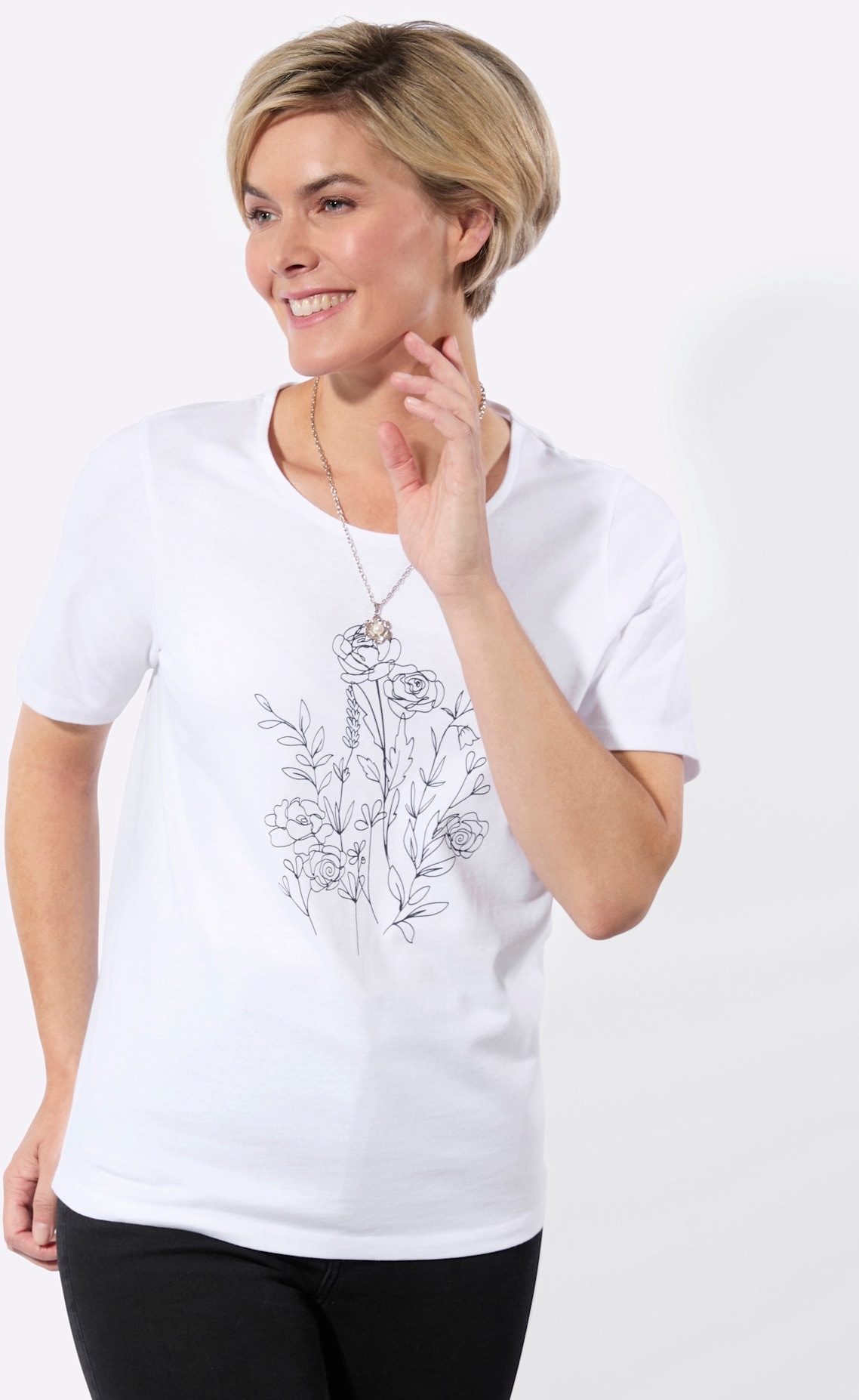 Classic Basics Kurzarmshirt "Shirt" 1 tlg. günstig online kaufen