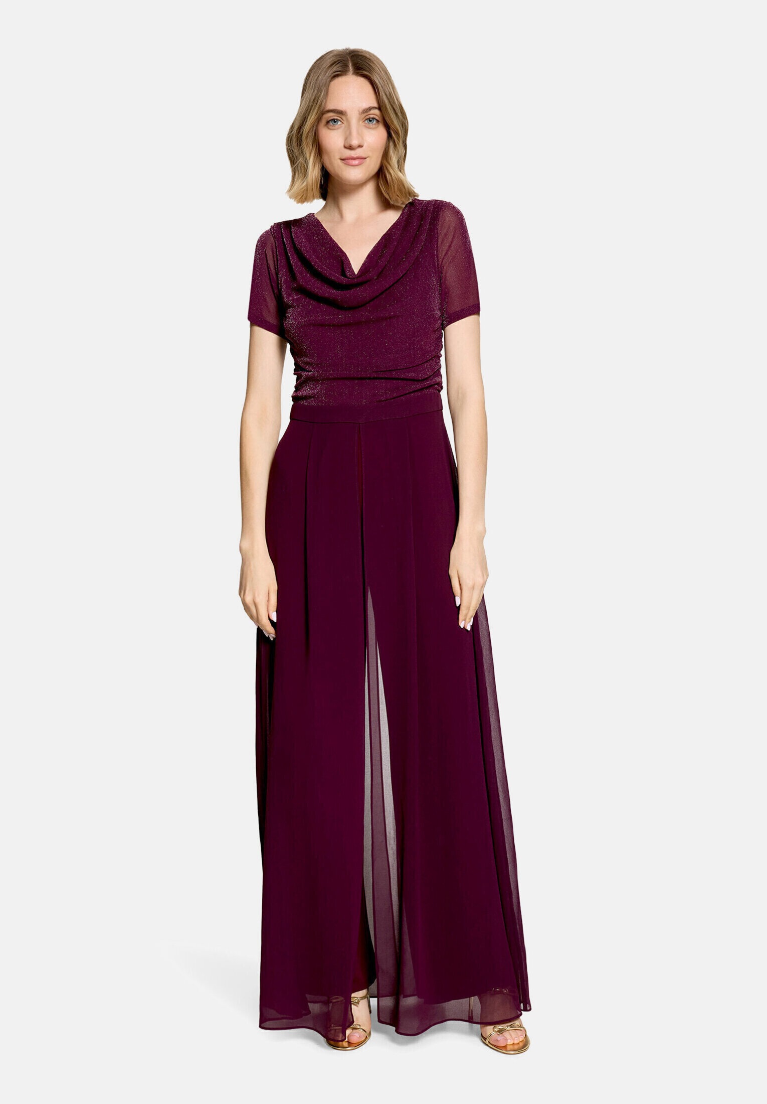 Vera Mont Overall »Damen mit Wasserfallausschnitt« 1