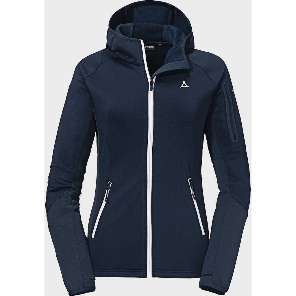 Schöffel Fleecejacke »Fleece Hoody Lodron L«, mit Kapuze