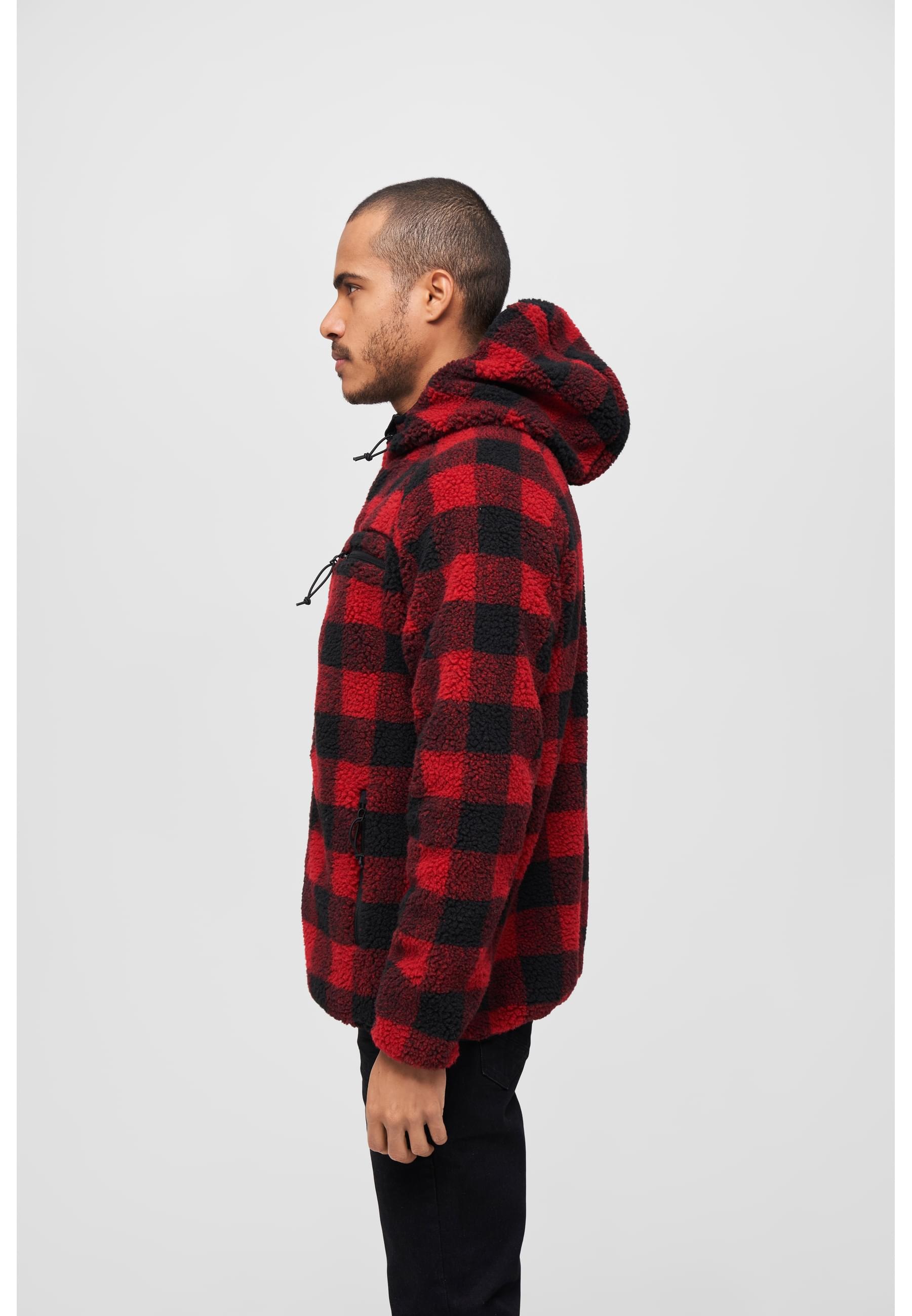 Brandit Anorak »Brandit Herren Teddyfleece Worker Jacket«, (1 St.), mit Kapuze