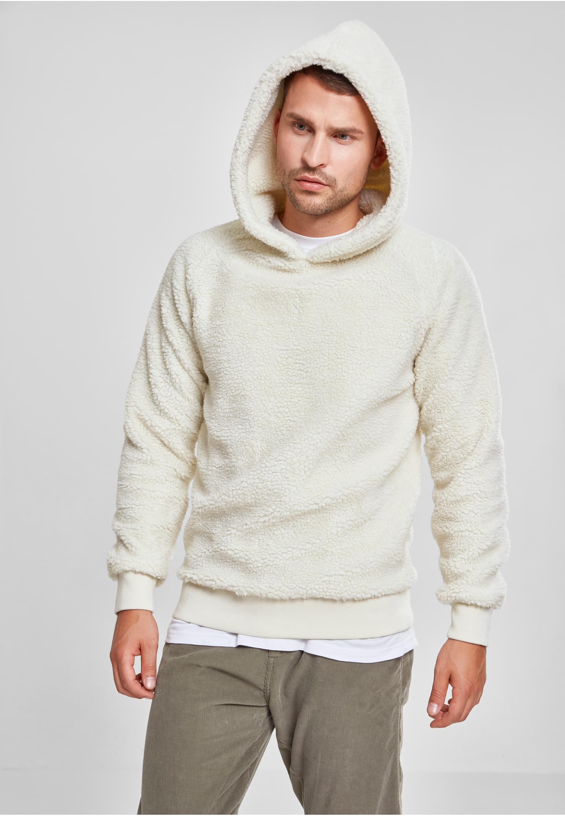 URBAN CLASSICS Sweatshirt »Urban Classics Herren Sherpa Hoody«, (1 tlg.)
