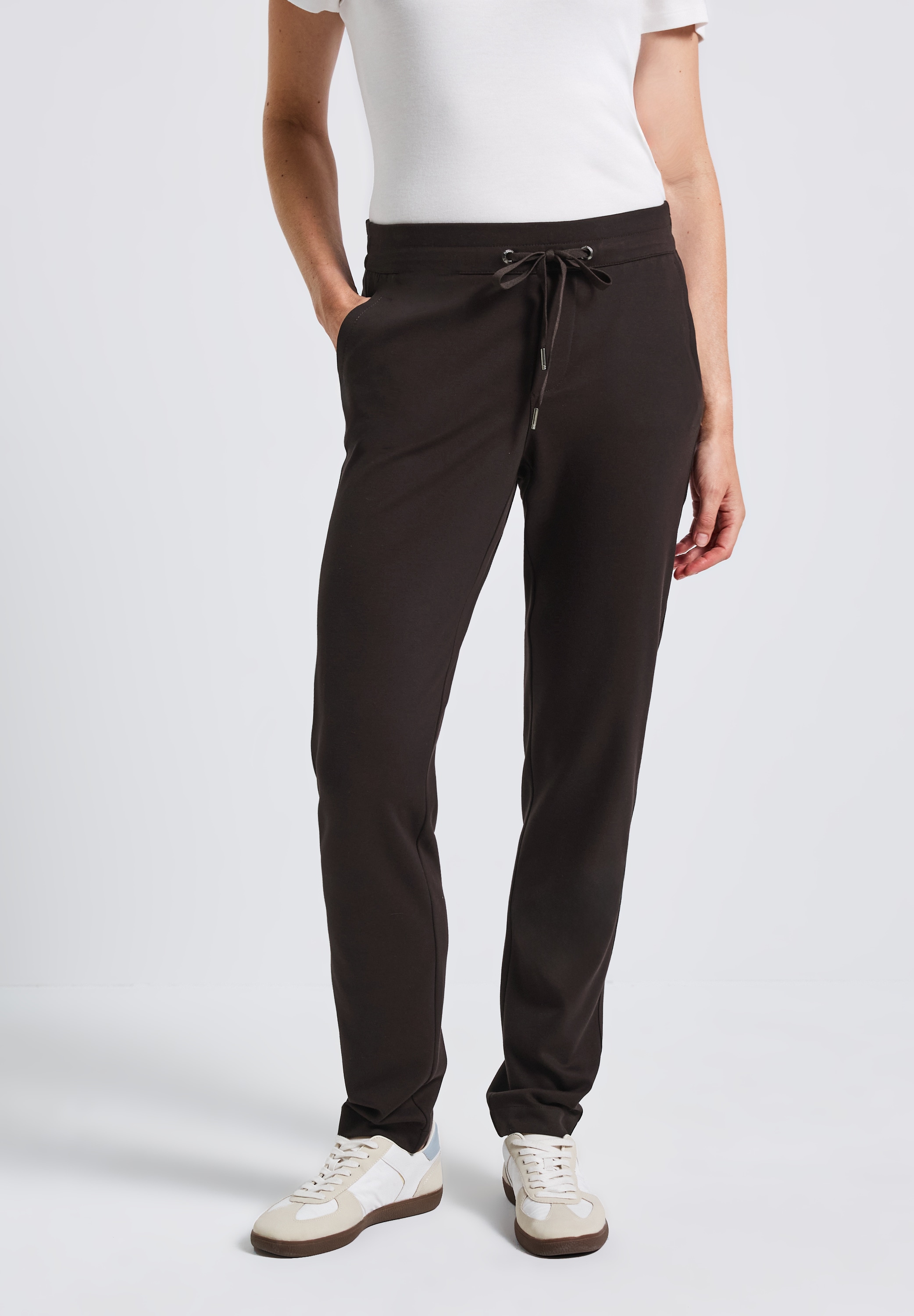 STREET ONE Stoffhose, Middle Waist günstig online kaufen