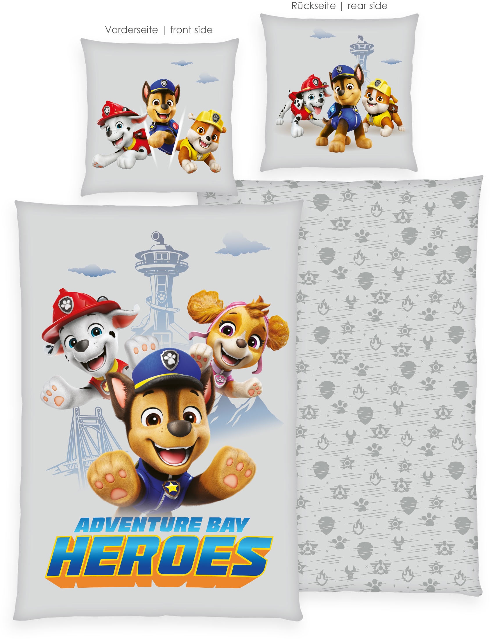 PAW PATROL Bettwäsche »Paw Patrol«, Wendebettwäsche