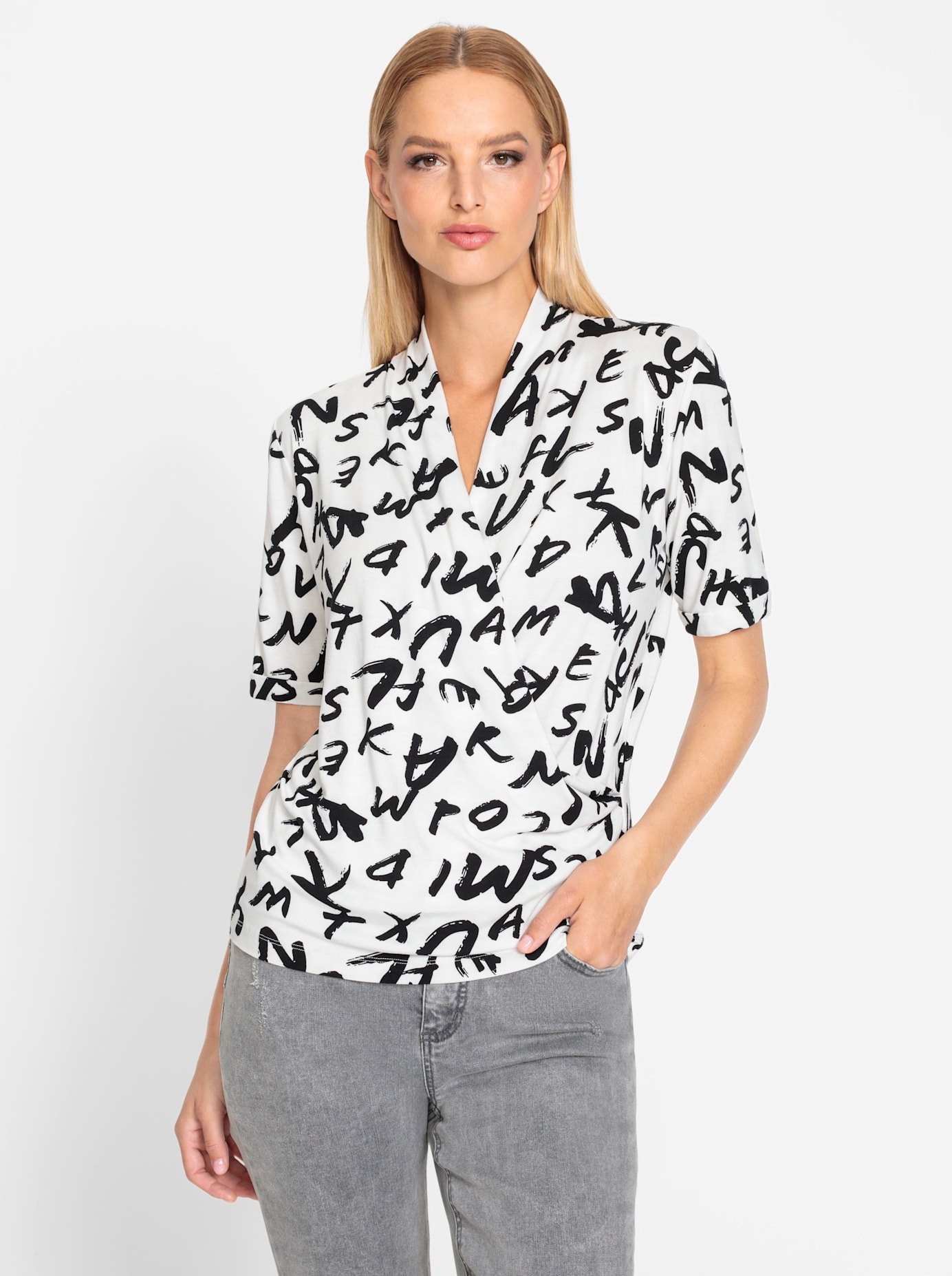 heine Wickelshirt "Druck-Shirt" 1 Stk. tlg. günstig online kaufen
