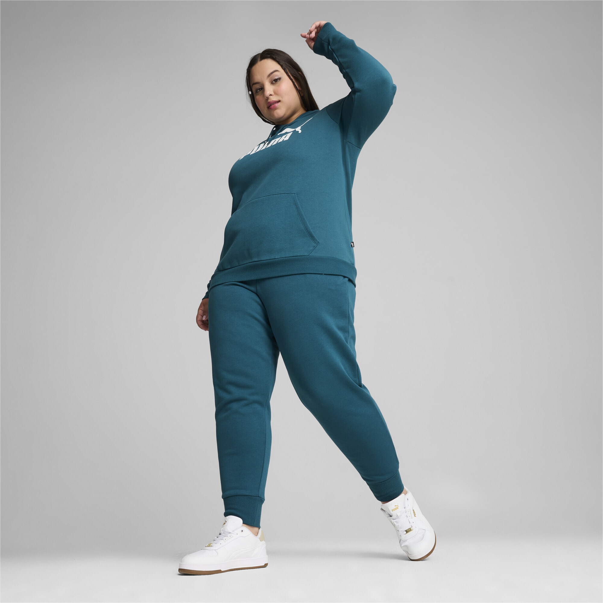PUMA Hoodie »Essentials Logo FL Hoodie Damen«