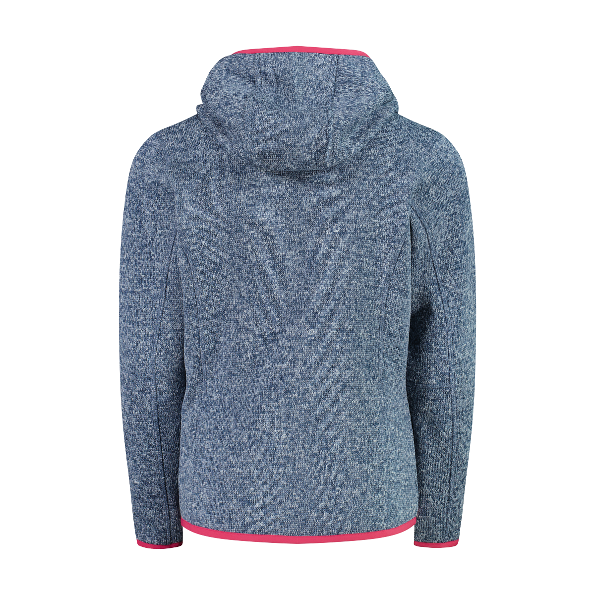 CMP Strickfleecejacke »KID G JACKET FIXED HOOD« mit Kapuze mit Kapuze, wärmeisolierend, windabweisend, wasserabweisend