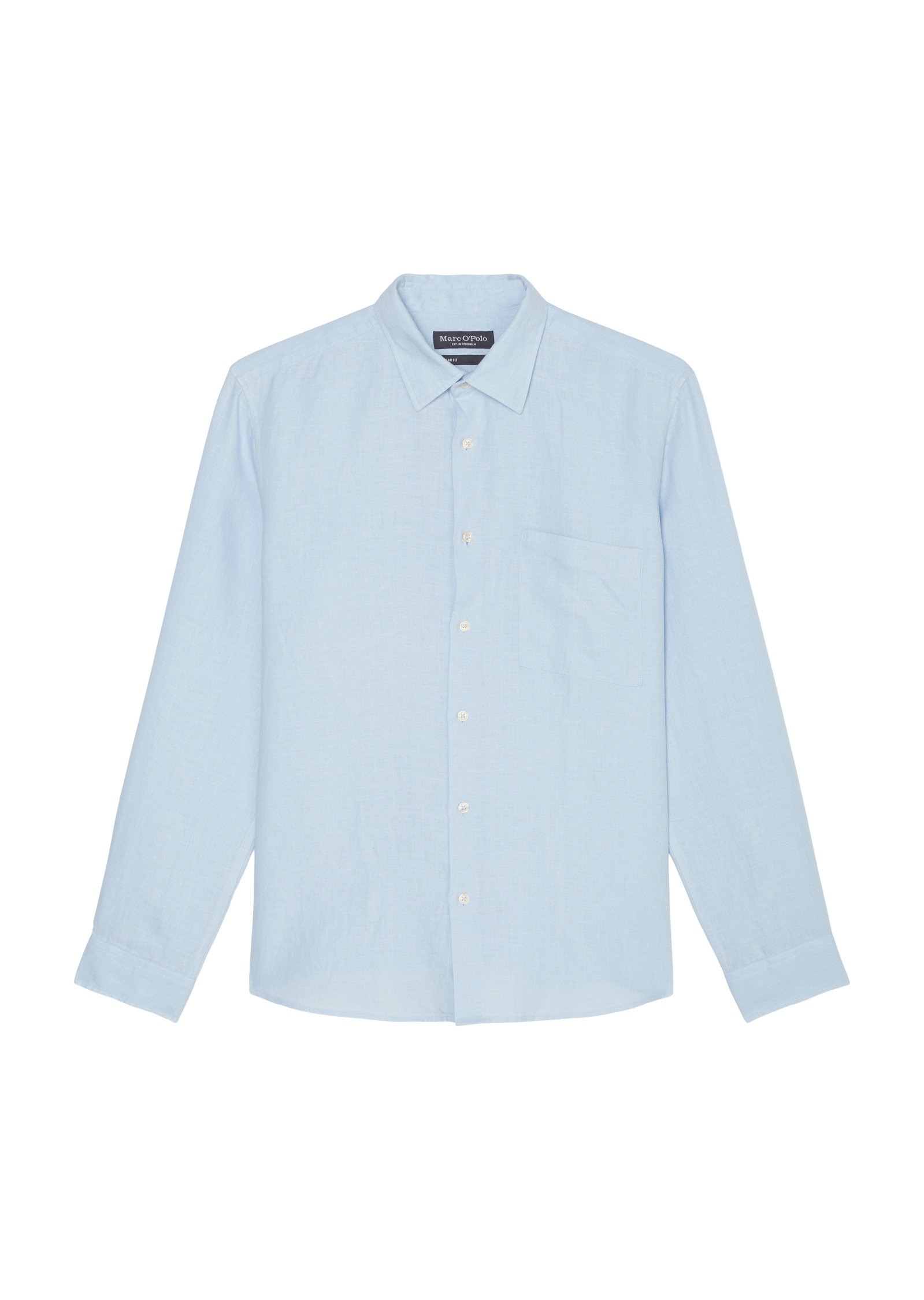 Marc O'Polo Leinenhemd, im klassisch cleanen Look