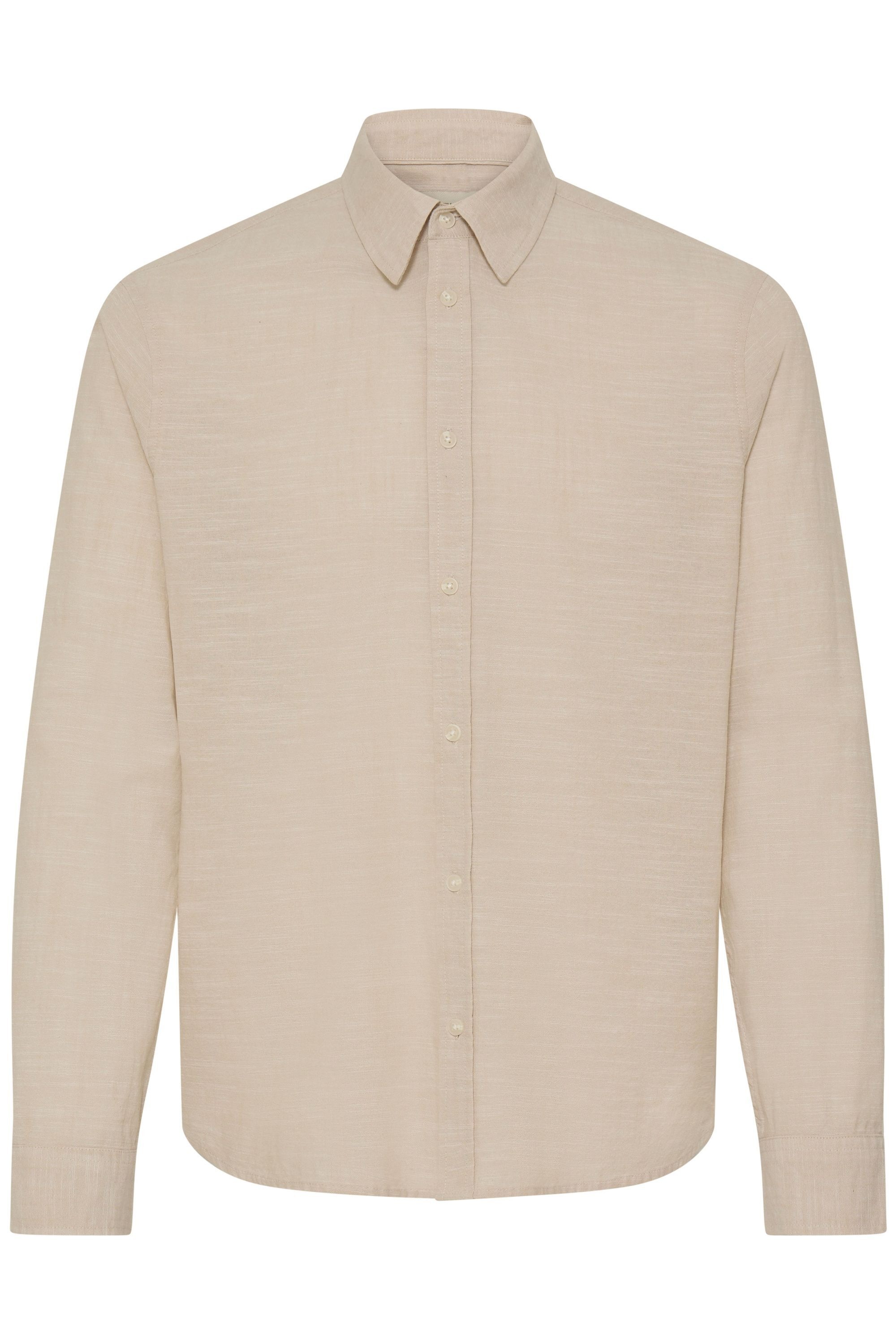 Blend Langarmhemd "BHDaris" Meliertes Langarmhemd mit 2-Knopf-Manschette günstig online kaufen